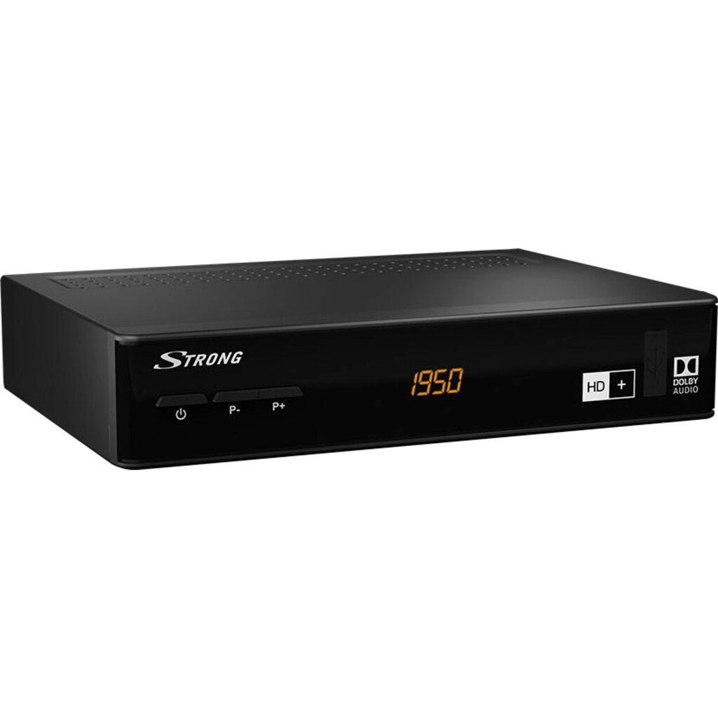 Strong Satellitenreceiver »SRT 7806 HDTV-«, (LAN (Ethernet) Automatischer Sendersuchlauf-EPG (elektronische Programmzeitschrift)-Timer-Videotext-Kindersicherung-Videotextuntertitel)