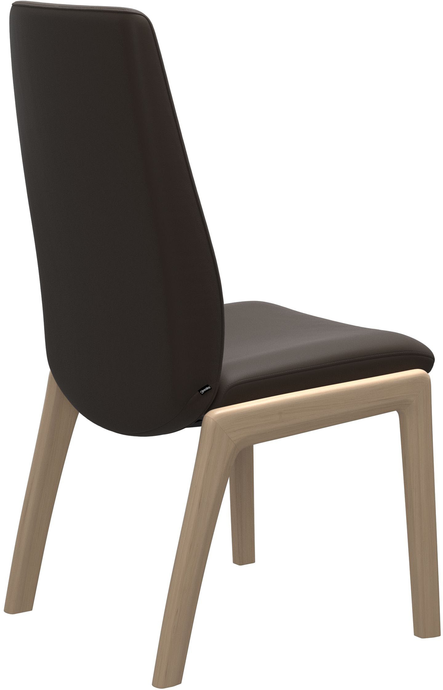 Stressless® Polsterstuhl »Laurel«, Leder BATICK, High Back, Größe L, mit abgerundeten Beinen in Eiche gekalkt
