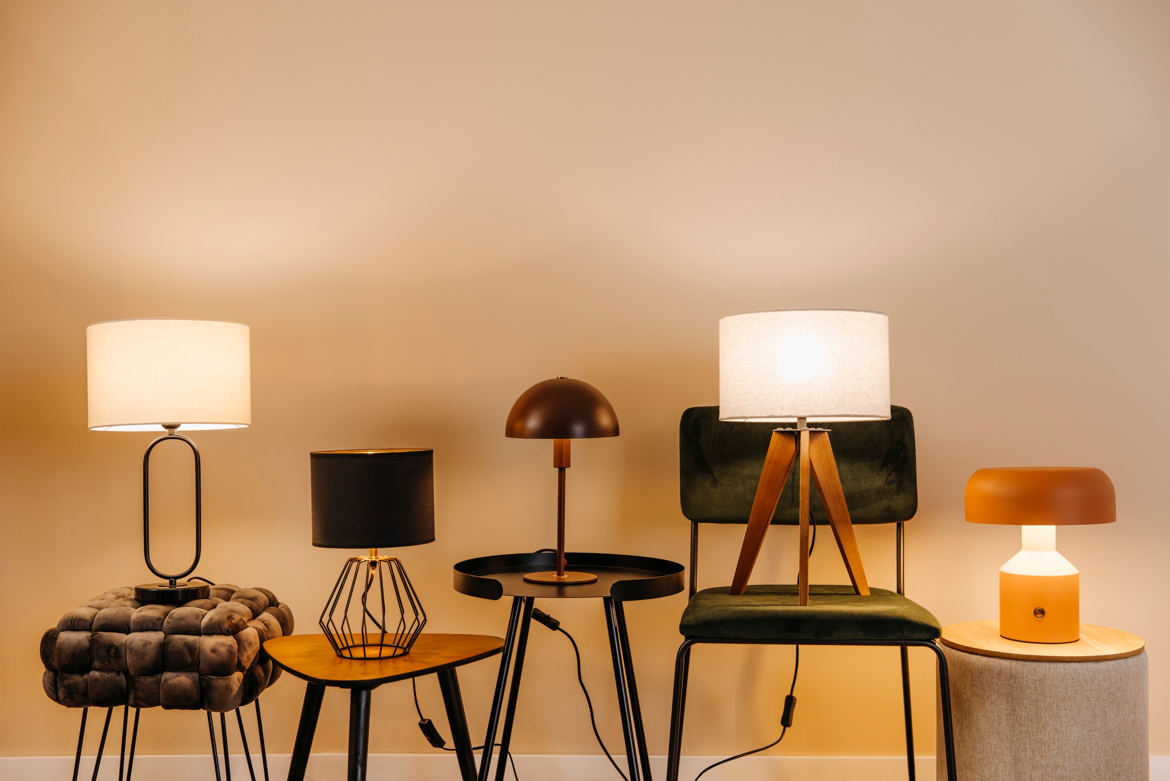 it's About RoMi Tischleuchte »PORTO«, 1 flammig, Leuchtmittel E27 | LED wechselbar, Matt