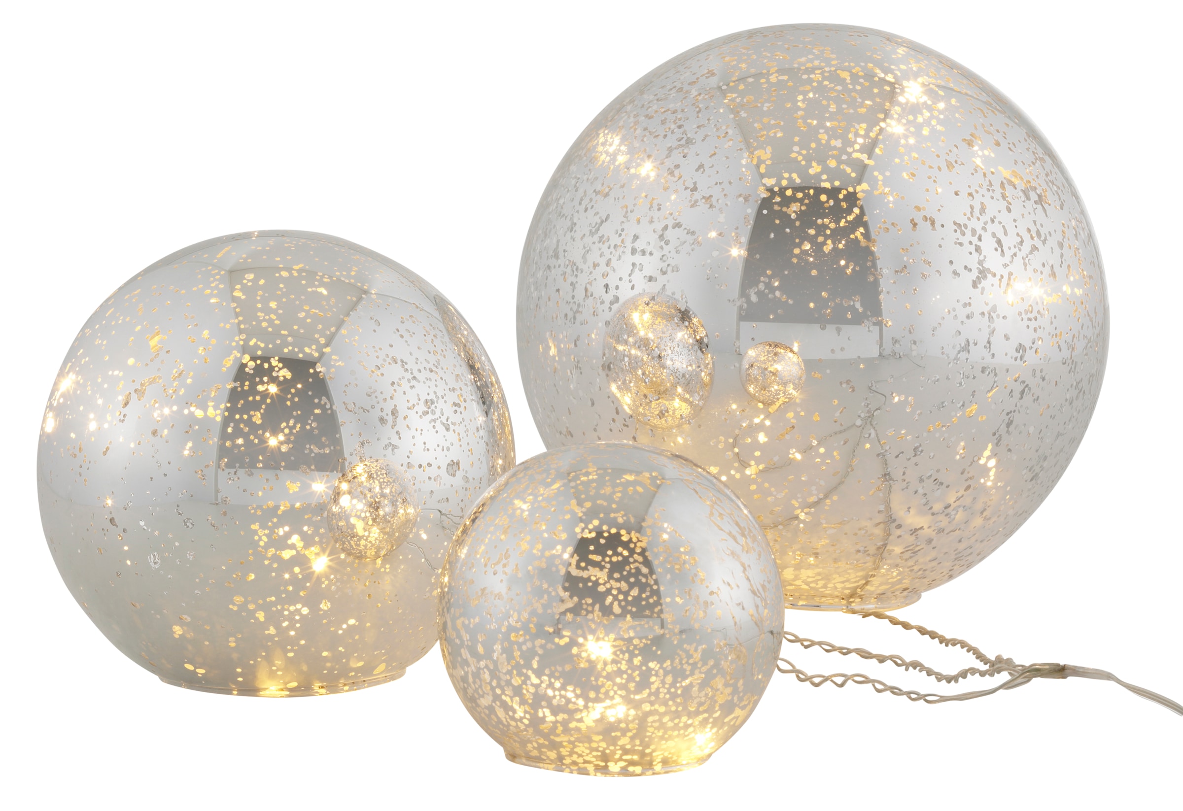 Sternen auf »Lamothe, Rechnung LEDs affaire aussen«, kaufen warmweißen 258 mit Lichterkette LED-Lichtervorhang Weihnachtsdeko 3 und Home