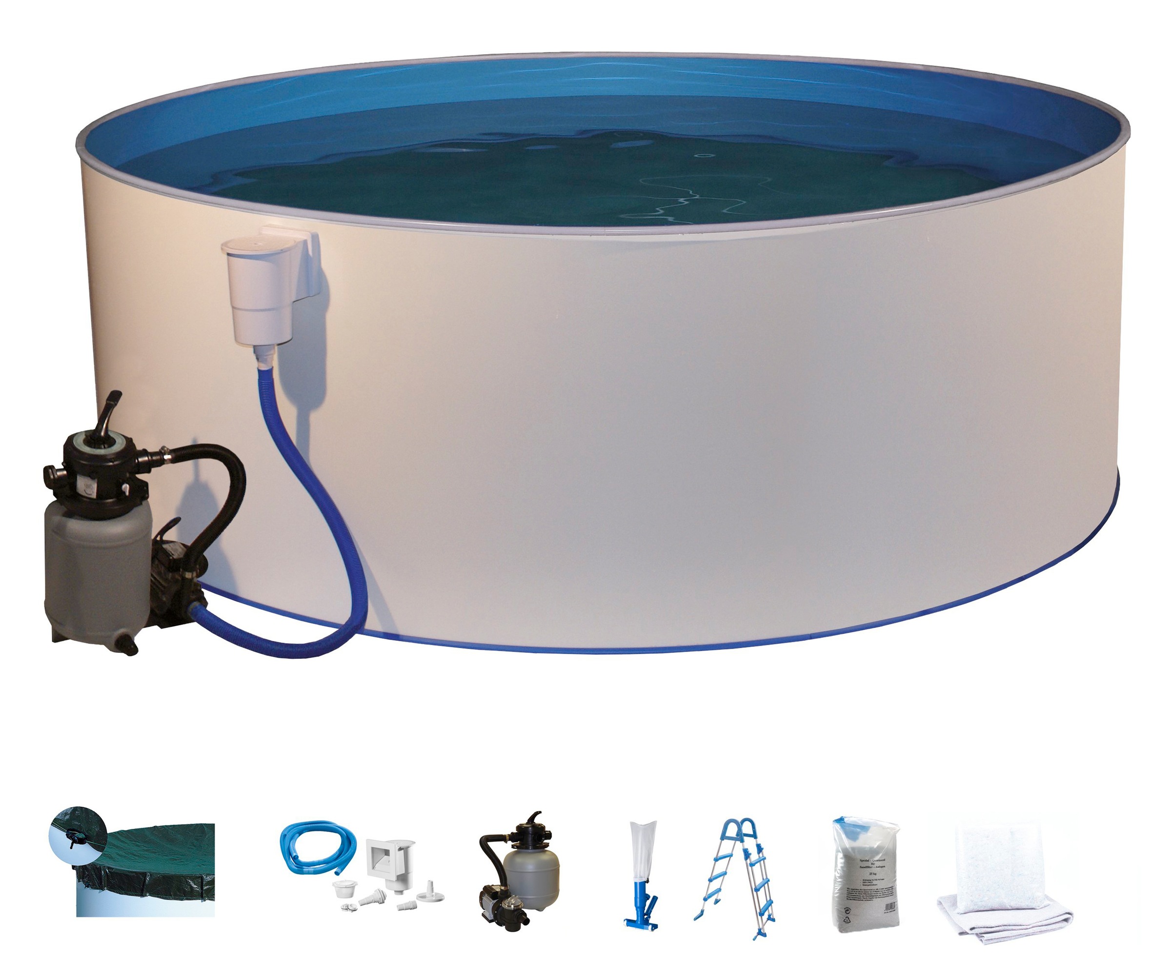 KONIFERA Rundpool, (Komplett-Set, 8 tlg.), ØxH: 400x110 cm kaufen