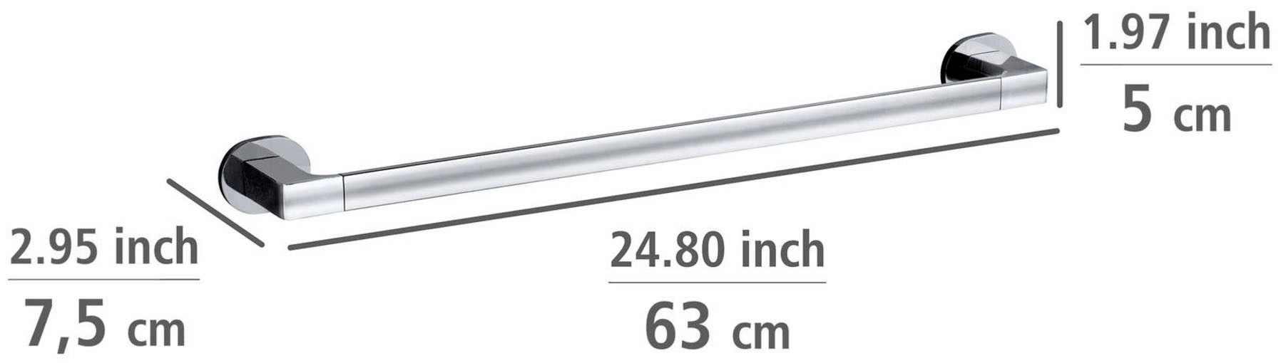 WENKO Handtuchstange »UV-Loc® Maribor« befestigen ohne Bohren