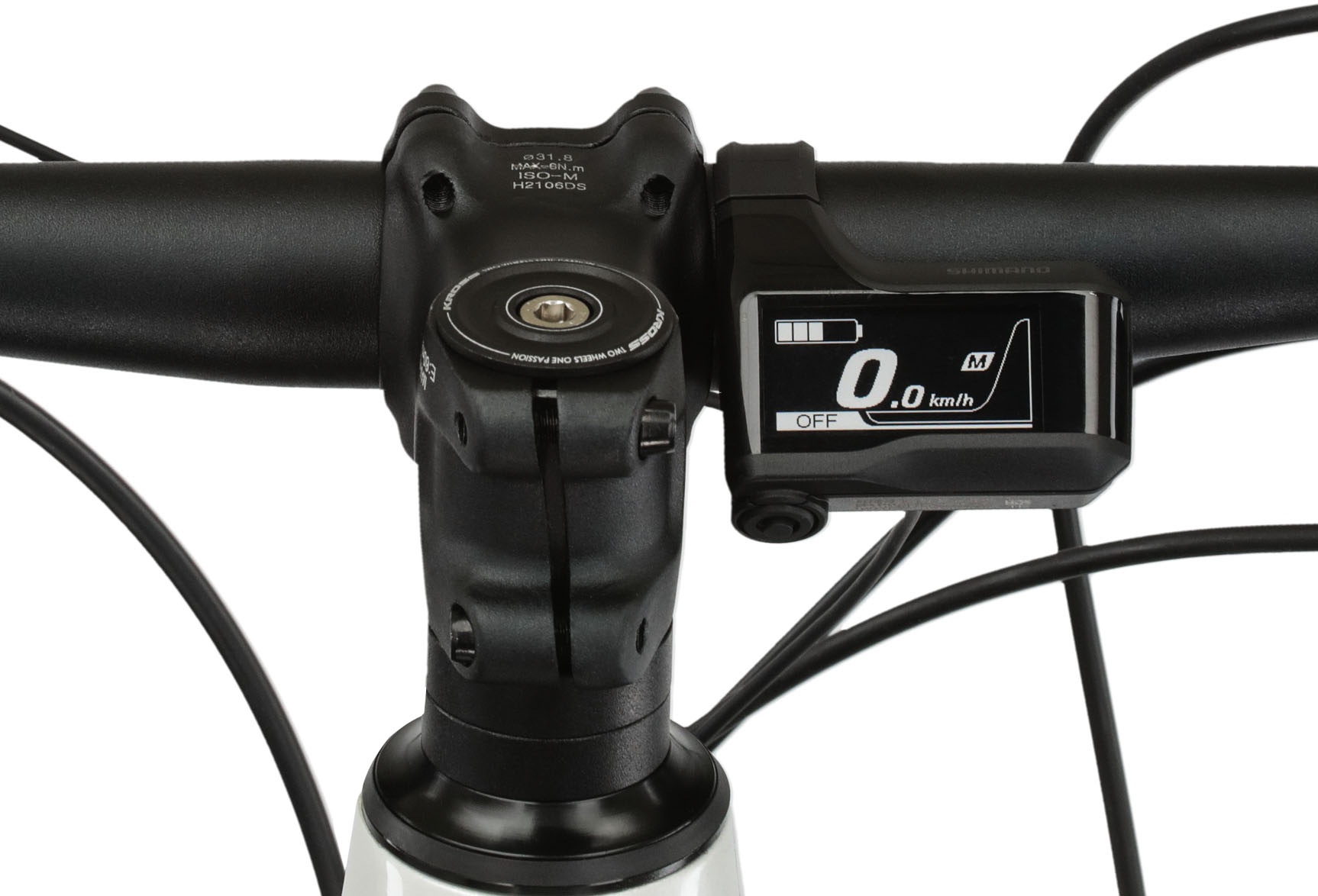 Kross E-Bike »E-MTB Level Boost 3.0 29 Zoll weiß«, 12 Gang, Shimano, DEORE SLX M7100, Mittelmotor 250 W, Pedelec, Elektrofahrrad für Damen und Herren
