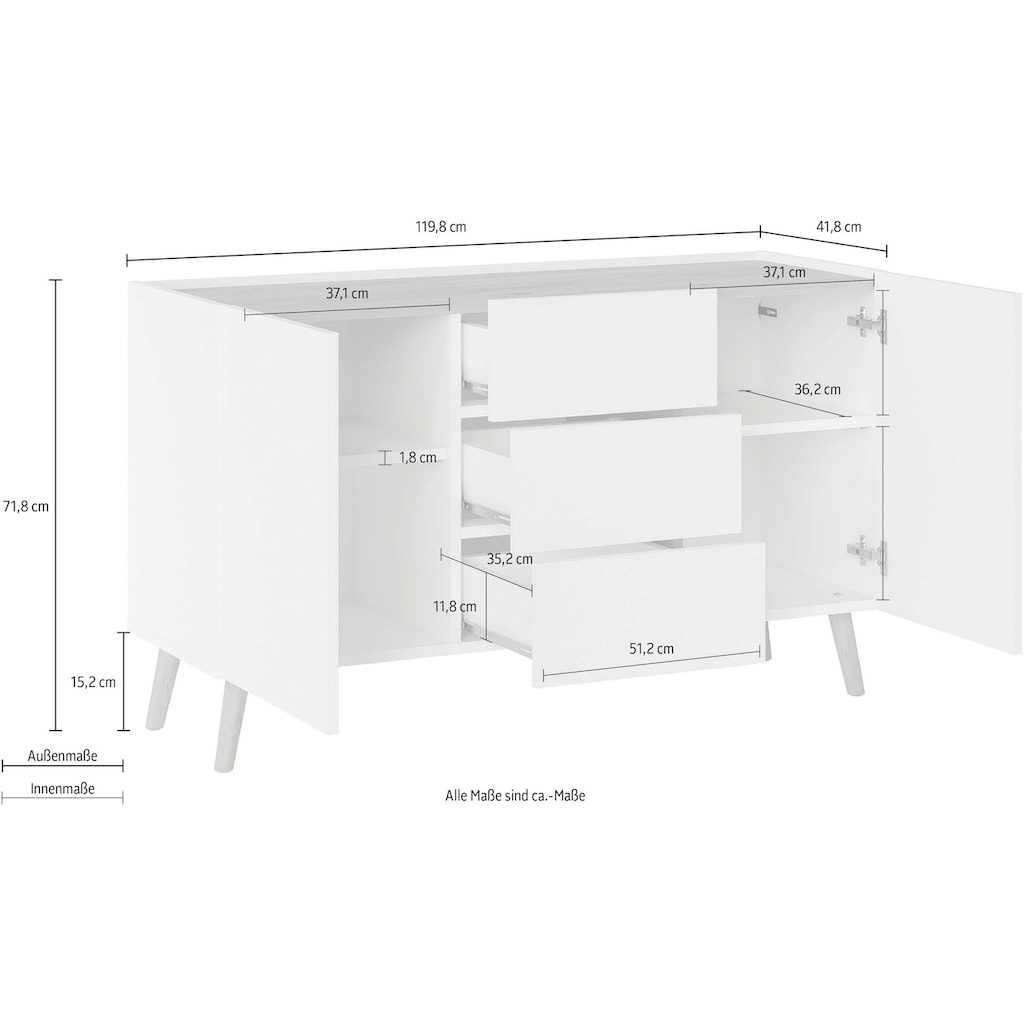 INOSIGN Sideboard »Scandi«