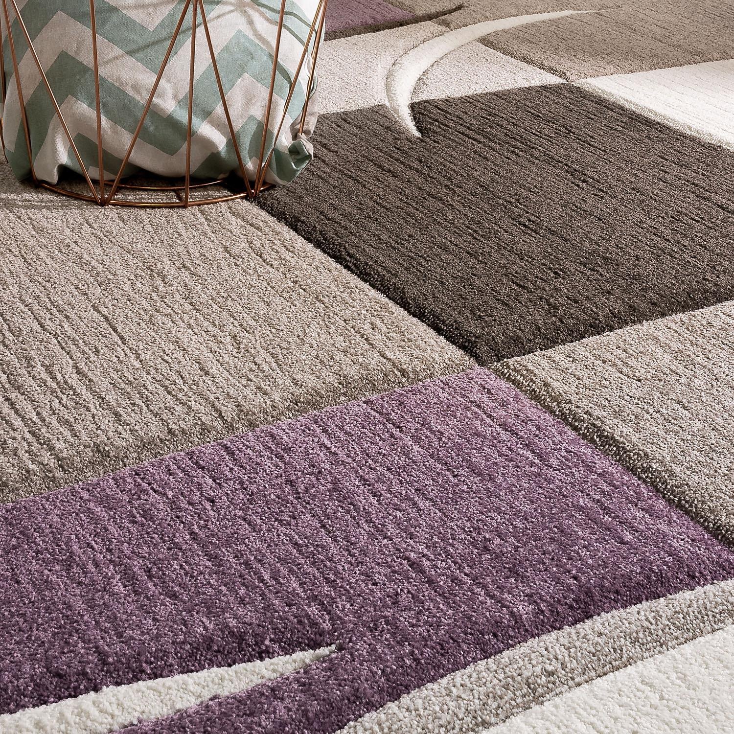 Paco Home Läufer »Lara 235«, rechteckig, 16 mm Höhe, Teppich-Läufer, modernes Design, Pastell-Farben, mit Konturenschnitt