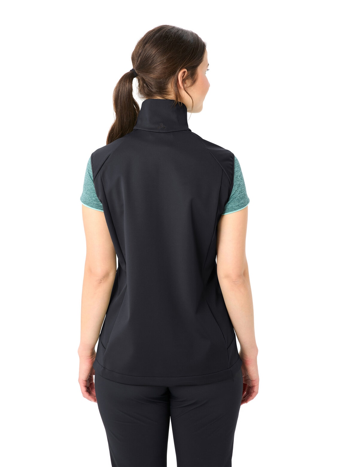 VAUDE Softshellweste »Women's Everhike Softshell Vest« wasserabweisend, windabweisend, wärmeisoliert, sportlicher Stil