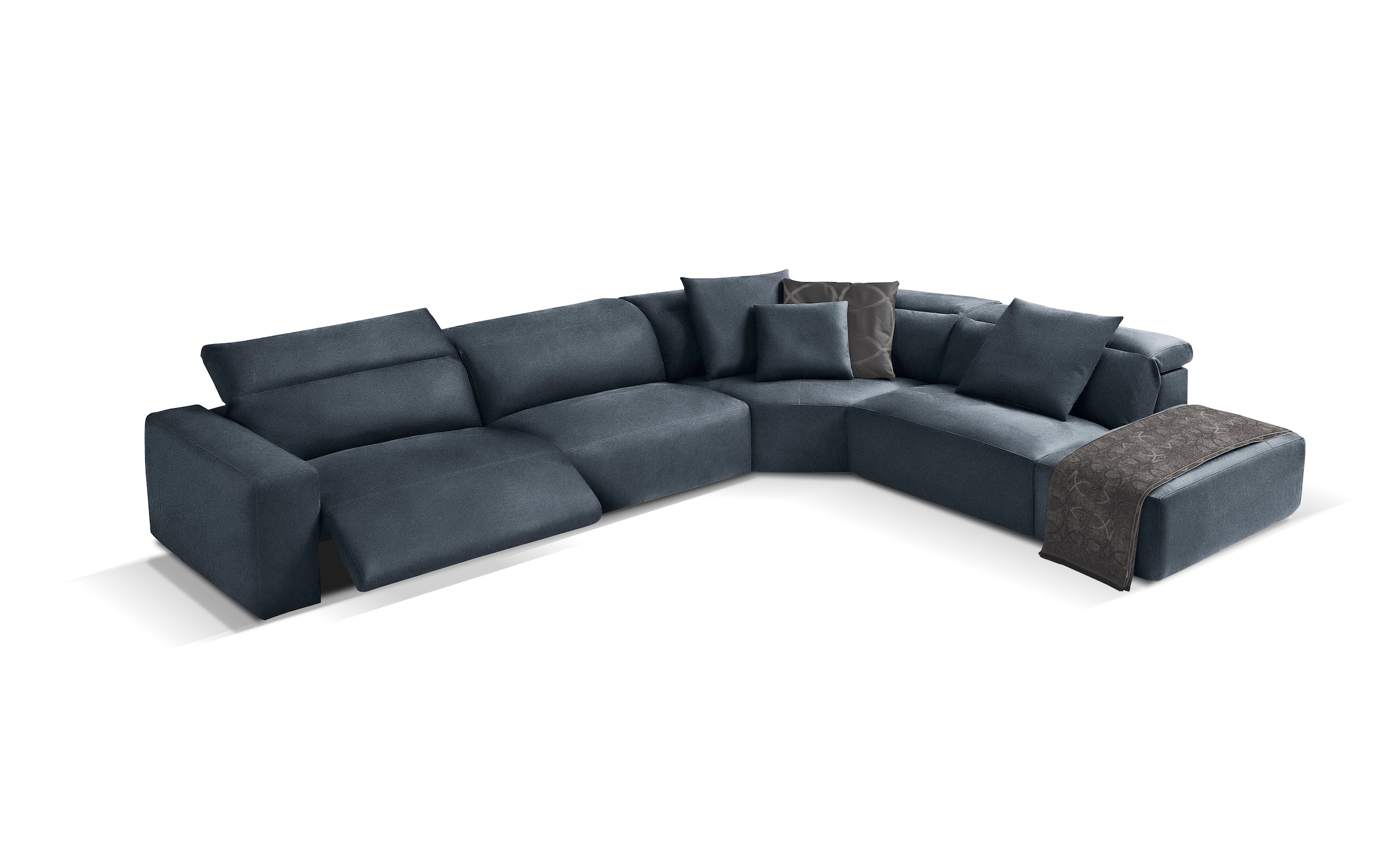 Egoitaliano Ecksofa "Beverly, extravangantes Designsofa mit erstklassigem S günstig online kaufen