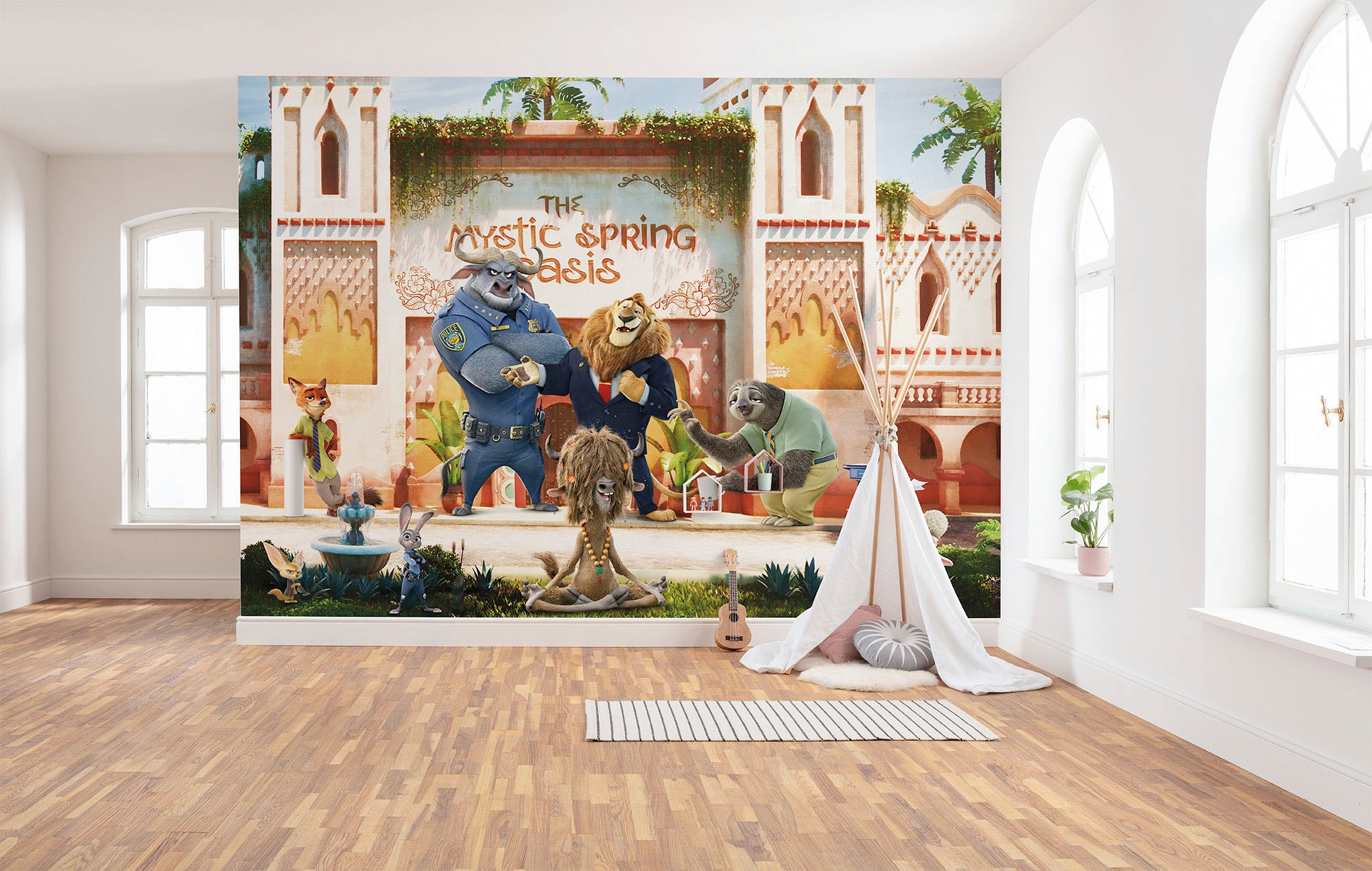 Komar Fototapete »Digitaldruck Vlies - Zoomania - Größe 350 x 250 cm« bedru günstig online kaufen