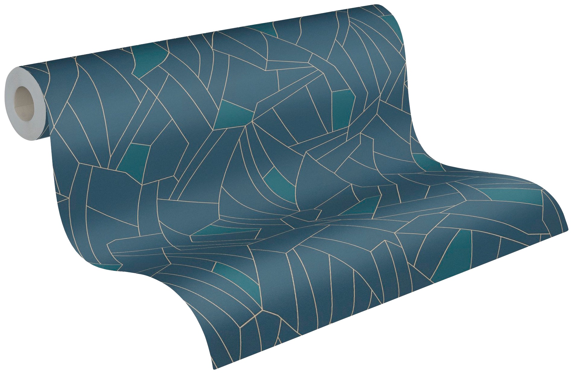 A.S. Création Vliestapete »New Life«, 3D-Optik-geometrisch-grafisch, Tapete Geometrisch Tapeten Wohnzimmer Schlafzimmer Küche Design Optik