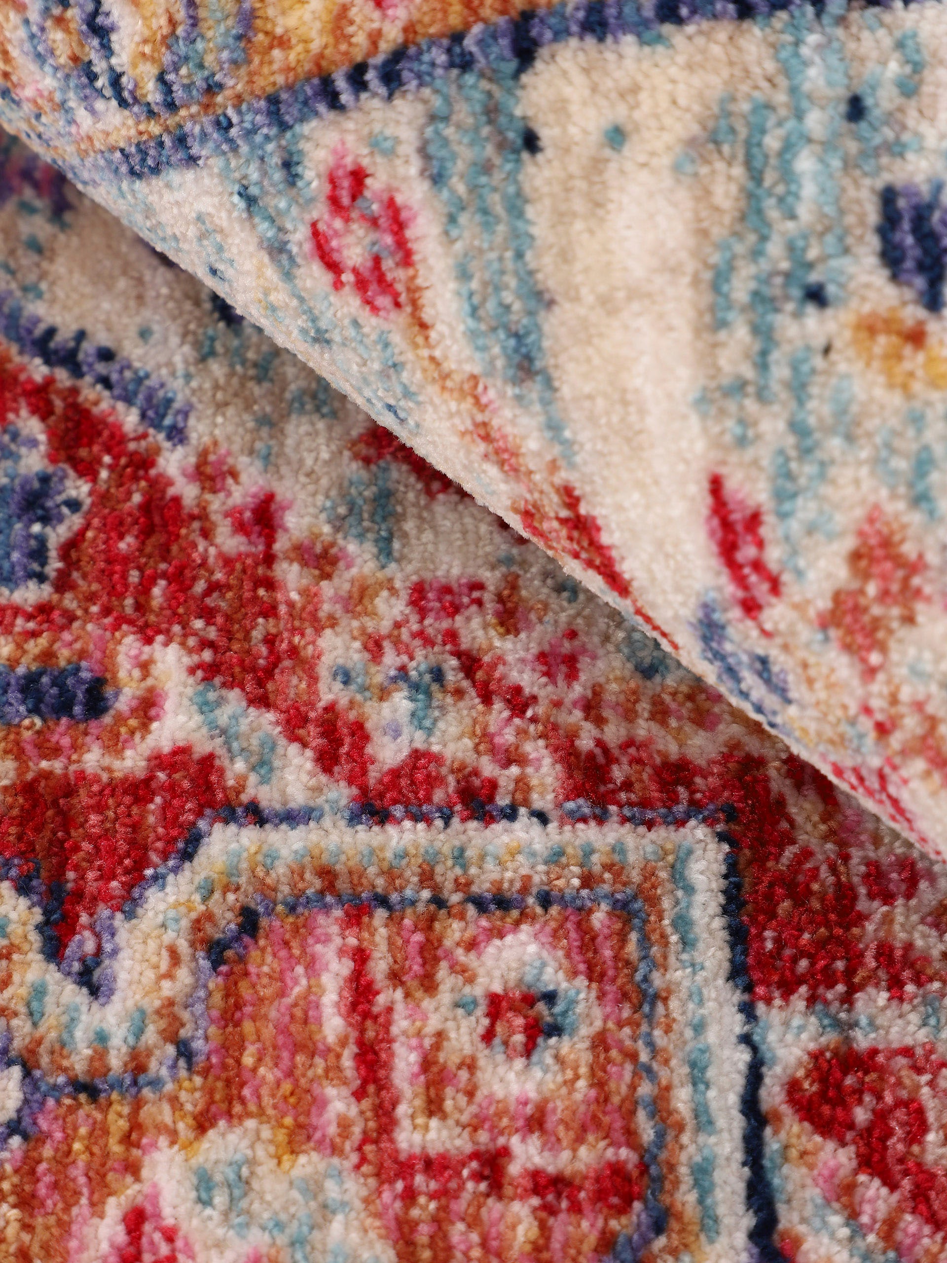 carpetfine Teppich »Phoenix«, rechteckig, 6 mm Höhe, Vintage Look, Wohnzimmer
