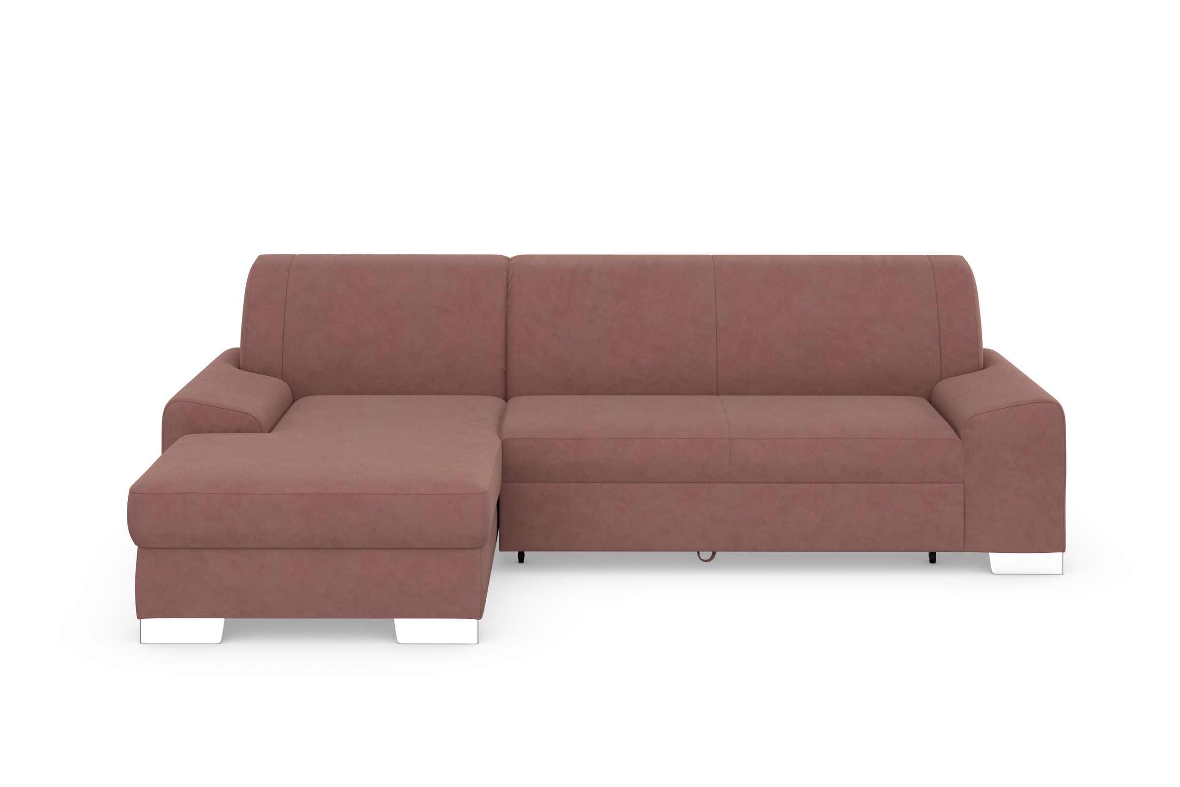 DOMO collection Ecksofa »Anzio L-Form«, wahlweise mit Bettfunktion und Federkern