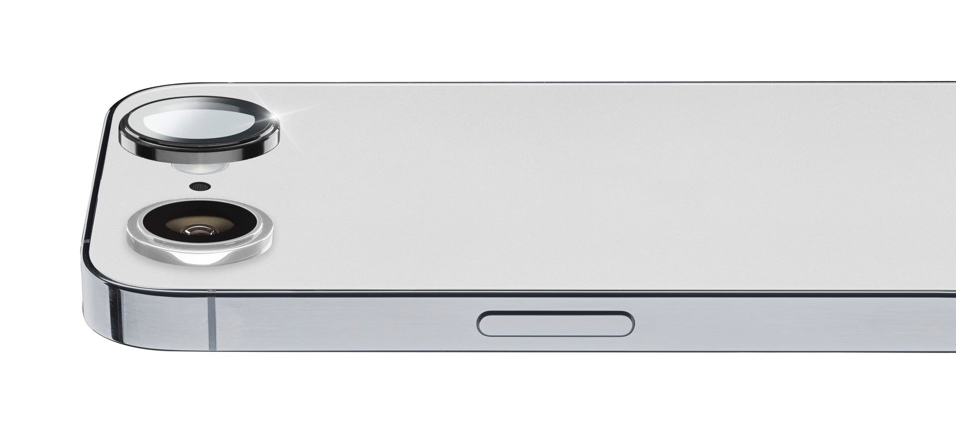 Cellularline Kameraschutzglas »Camera Lens Ring für Apple iPhone 16e« für Apple iPhone 16e Linsenschutzglas, Kameraglas, Lens Cover, kratz- & stoßfest