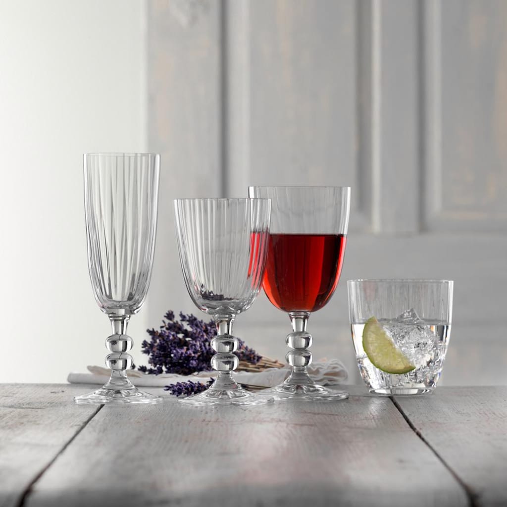 BOHEMIA SELECTION Glas »New England«, (Set, 6 tlg., 6 Trinkbecher), spülmaschinengeeignet, 6-teilig