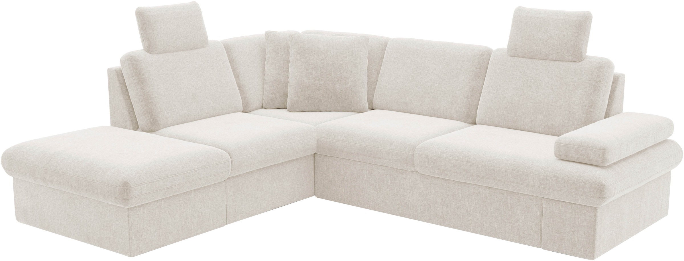 sit&more Ecksofa »Moreno«, mit Armteilverstellung,wahlweise mit Bettfunktion