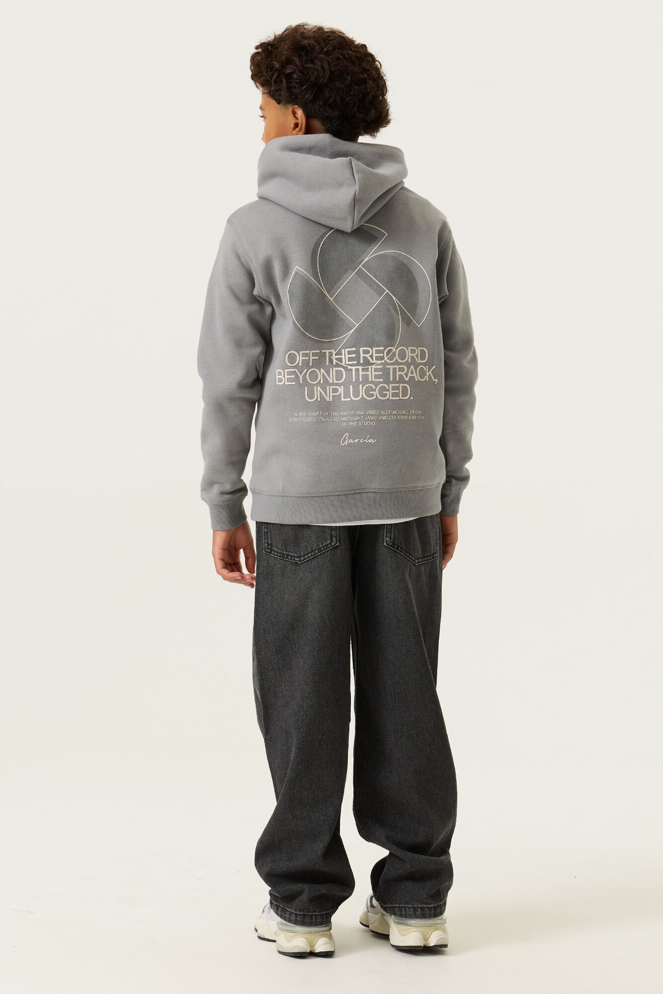 Garcia Hoodie , Rückseite plakativ bedruckt
