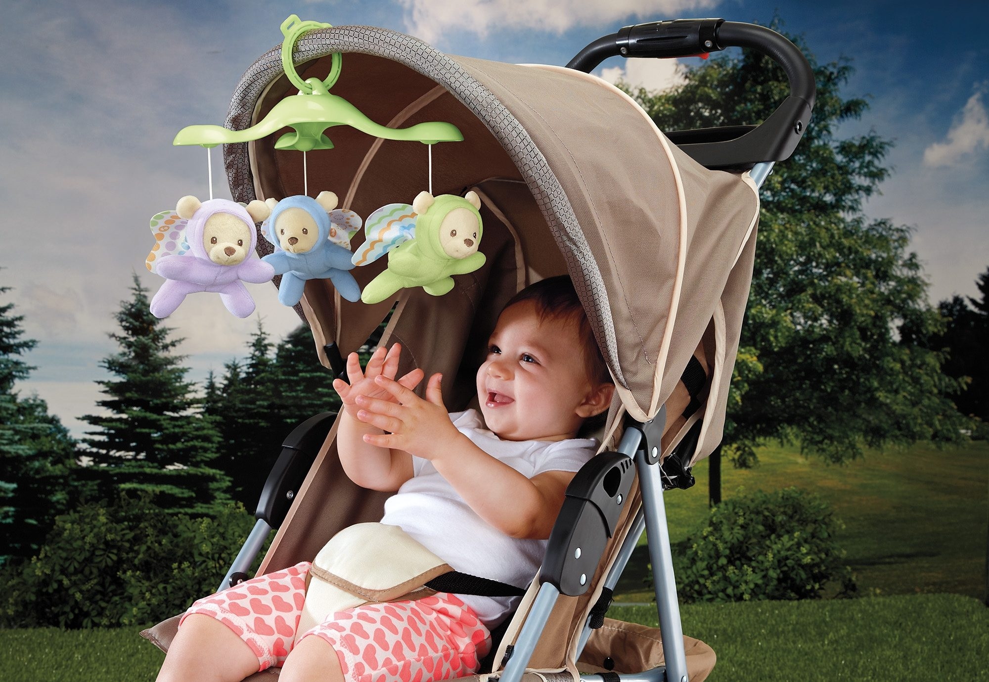 Fisher-Price® Mobile »3in1 Traumbärchen Mobile« mit Sternen-Projektion an die Zimmerdecke