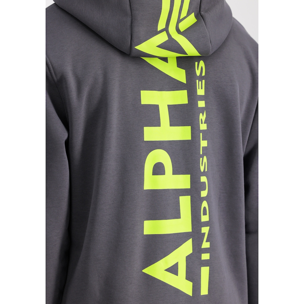 Alpha Industries Hoodie »ALPHA INDUSTRIES Men - Hoodies Back Print Zip Hoody«