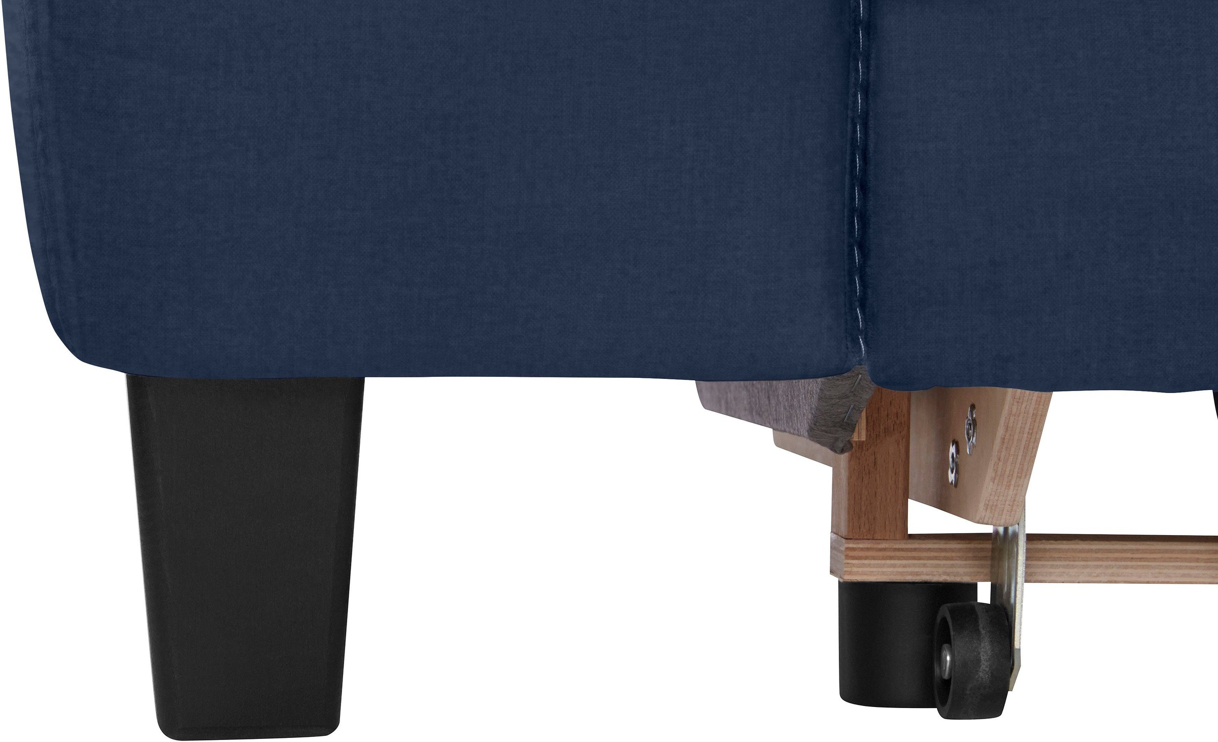 COTTA Polstergarnitur »Morven L-Form«, (Set), Set bestehend aus: Ecksofa mit Kopfteilverstellung & Hocker