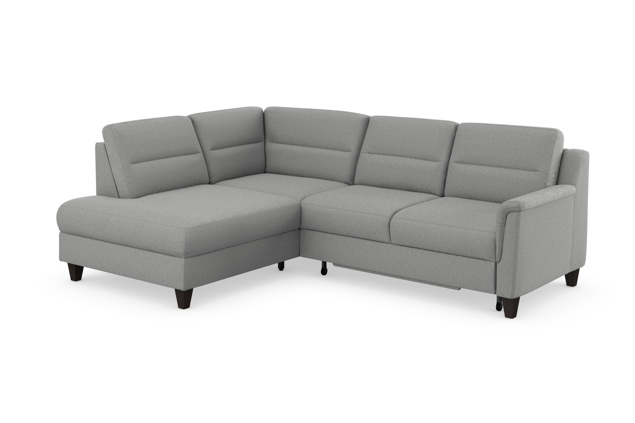 sit&more Ecksofa »Farö L-Form«, inklusive Federkern, wahlweise mit Bettfunktion und Bettkasten