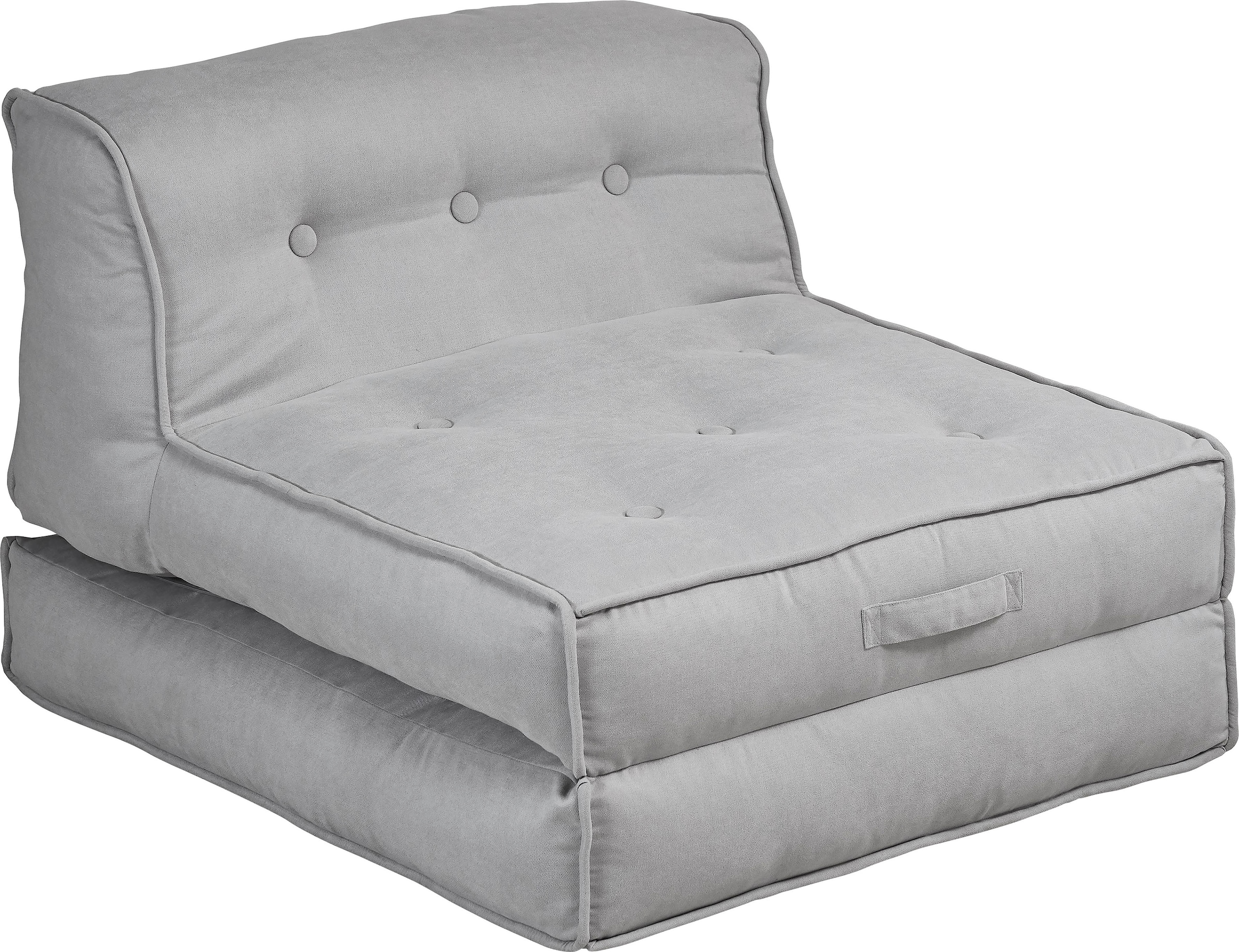 INOSIGN Sessel »Pia«, Loungesessel in 2 Größen, mit Schlaffunktion und  Pouf-Funktion. auf Raten bestellen