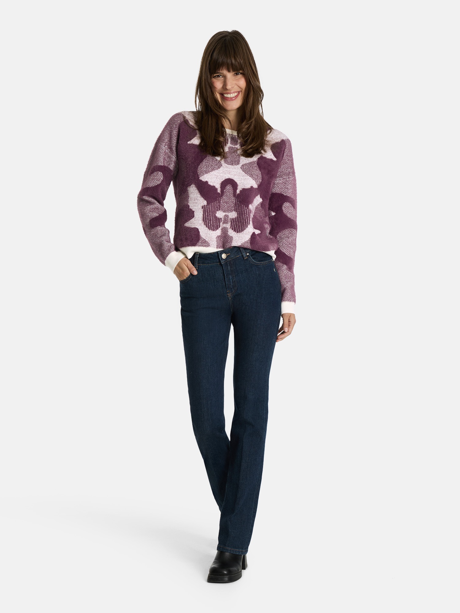 Lieblingsstück Strickpullover »BoL« Weicher Materialmix