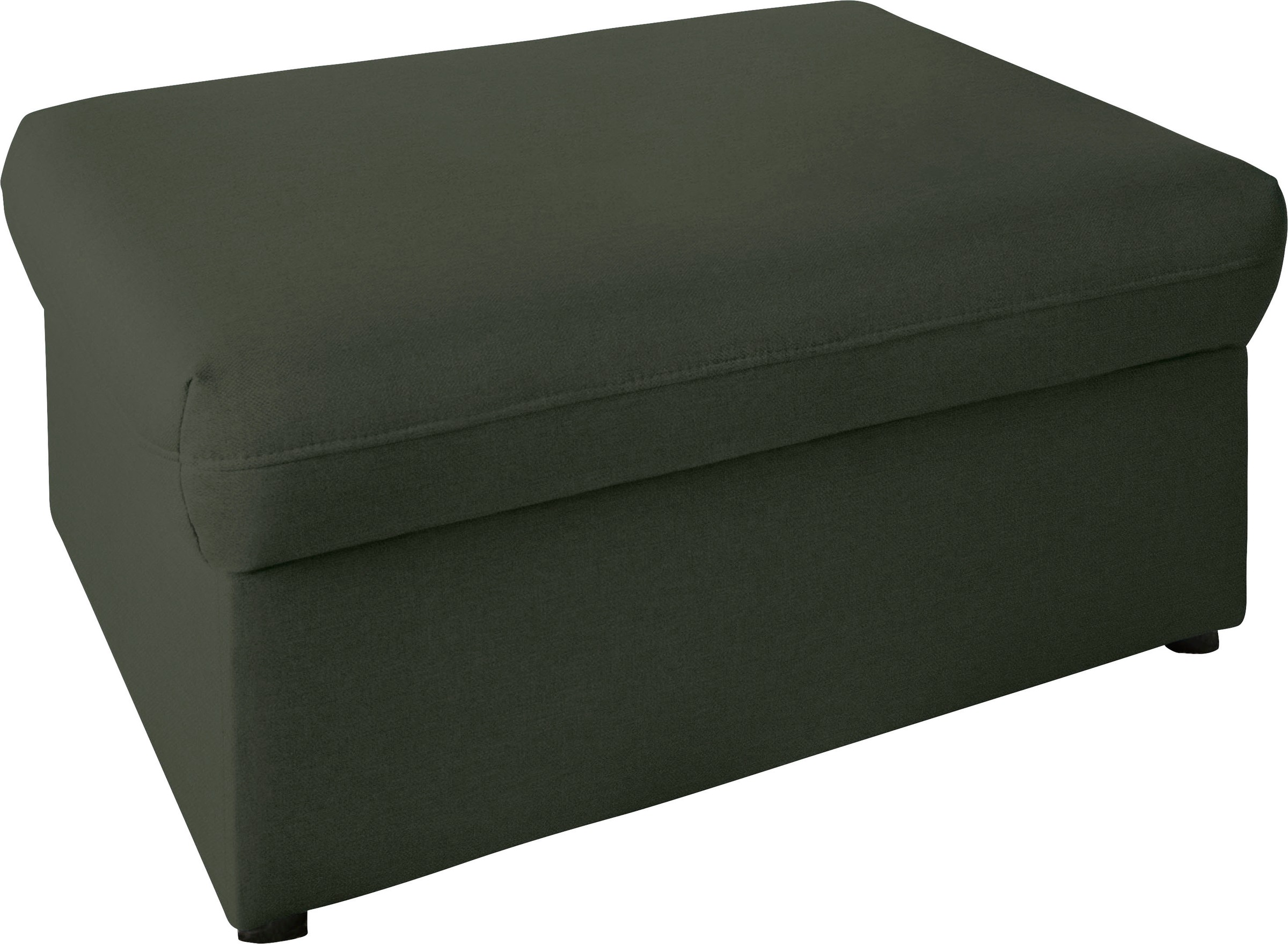 DOMO collection Hocker »Topper«, mit Wellenunterfederung, auf Kunststoffgle günstig online kaufen