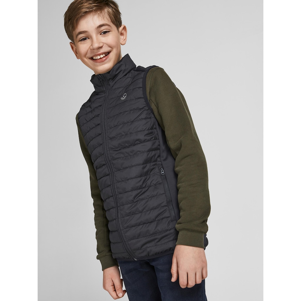 Jack & Jones Junior Steppweste »JJEMULTI BODYWARMER COLLAR NOOS JNR«