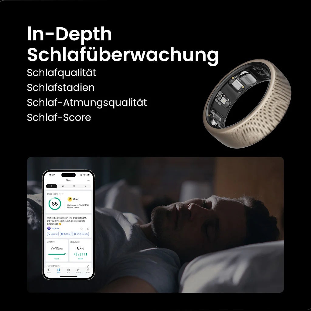 Amazfit Fitness-Tracker »Helio Ring (Size 12)«