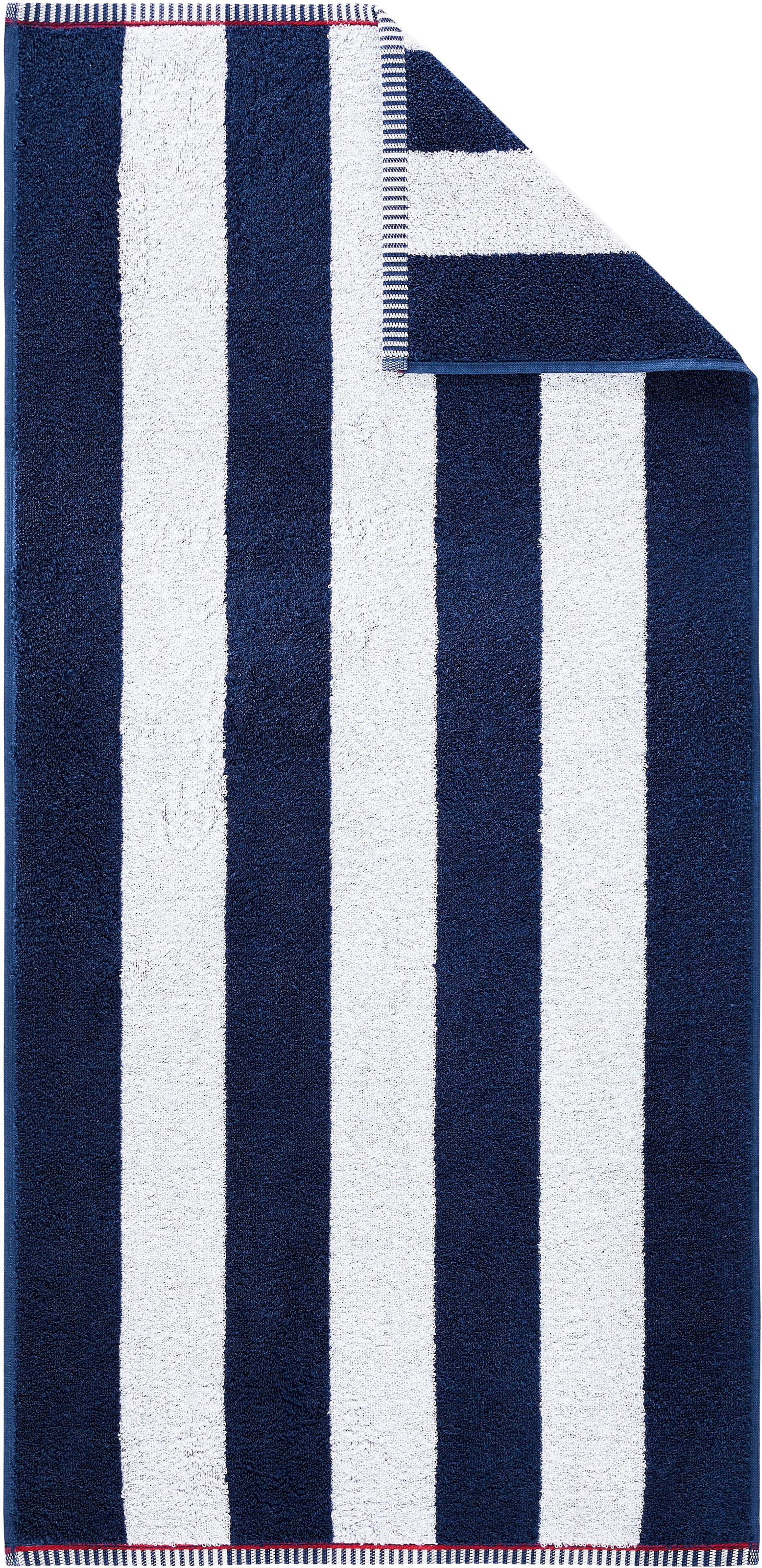 Dyckhoff Handtuch Set »Maritim, Block Stripe«, (Set, 3 St., 2 Handtücher (50 x 100 cm)-1 Duschtuch (70 x 140 cm)