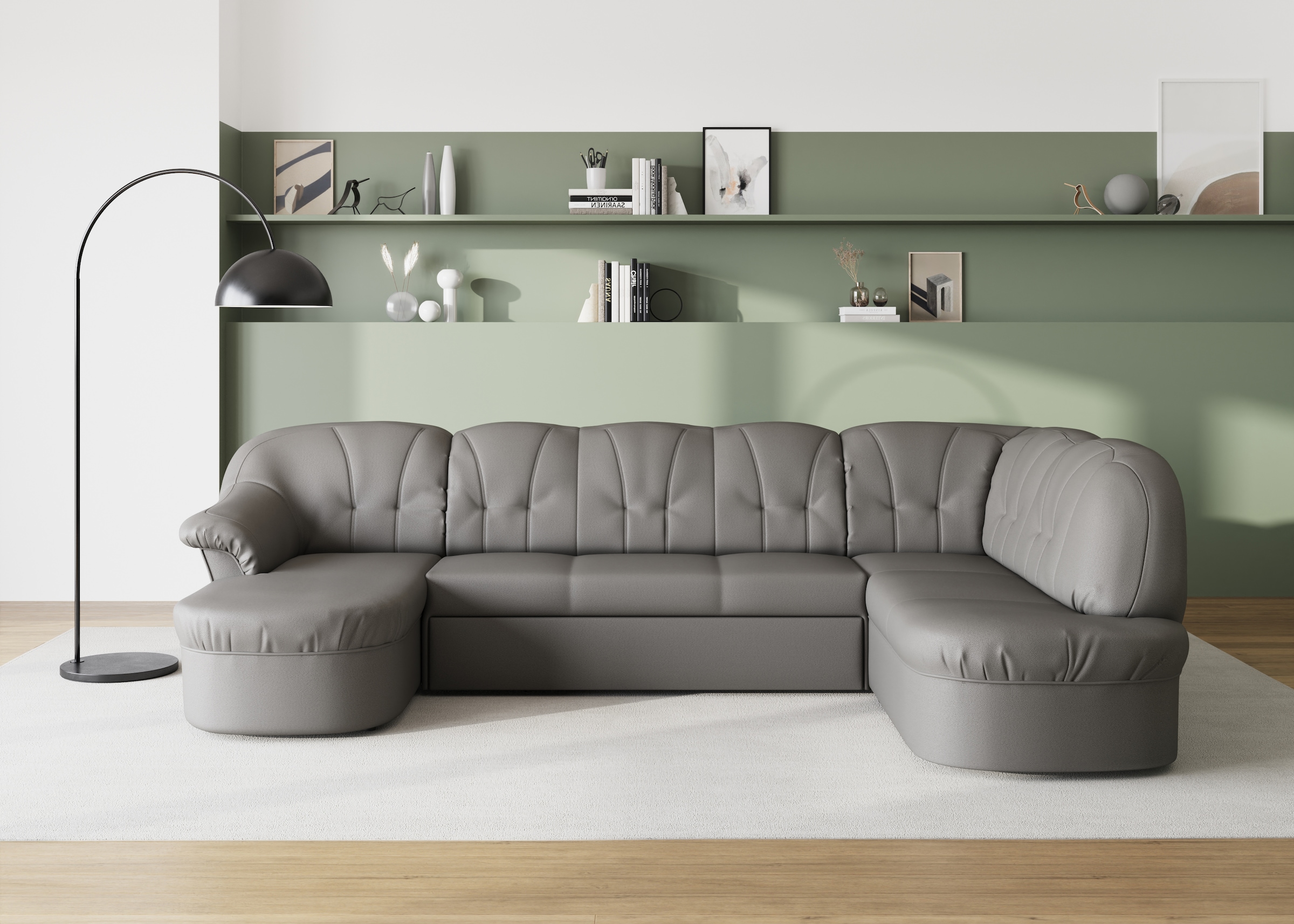 DOMO collection Wohnlandschaft »Pegnitz, zeitlos und modern, mit attraktive günstig online kaufen