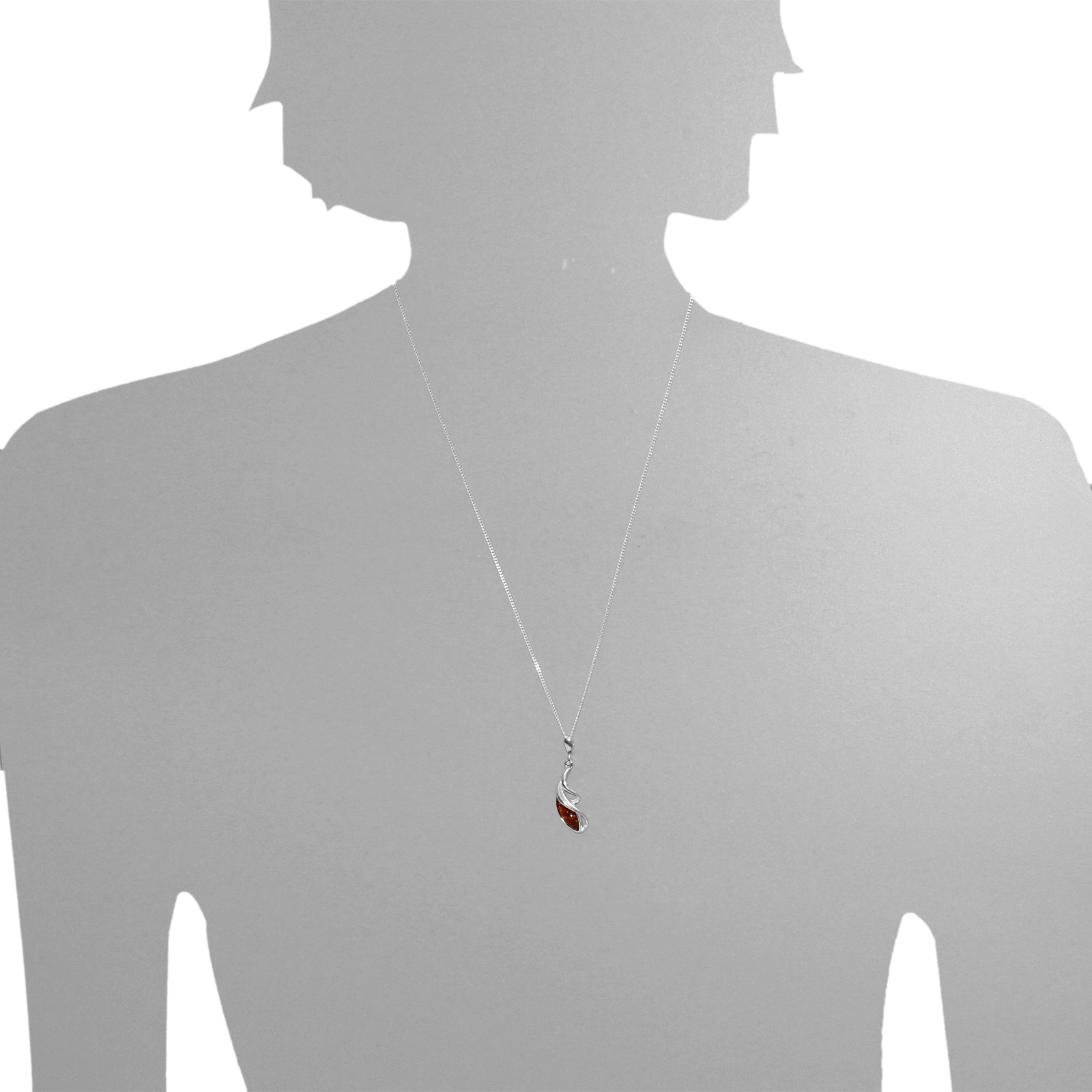 OSTSEE-SCHMUCK Kette mit Anhänger »Ostsee-Schmuck Kette mit Anhänger Cady Kette mit Anhänger Cady«