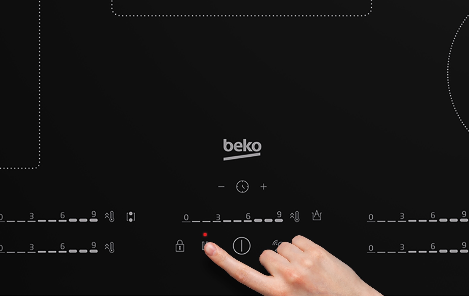 BEKO Induktions-Kochfeld »HDI 32401 TO« Direct Access – jede Kochzone direkt und präzise steuern