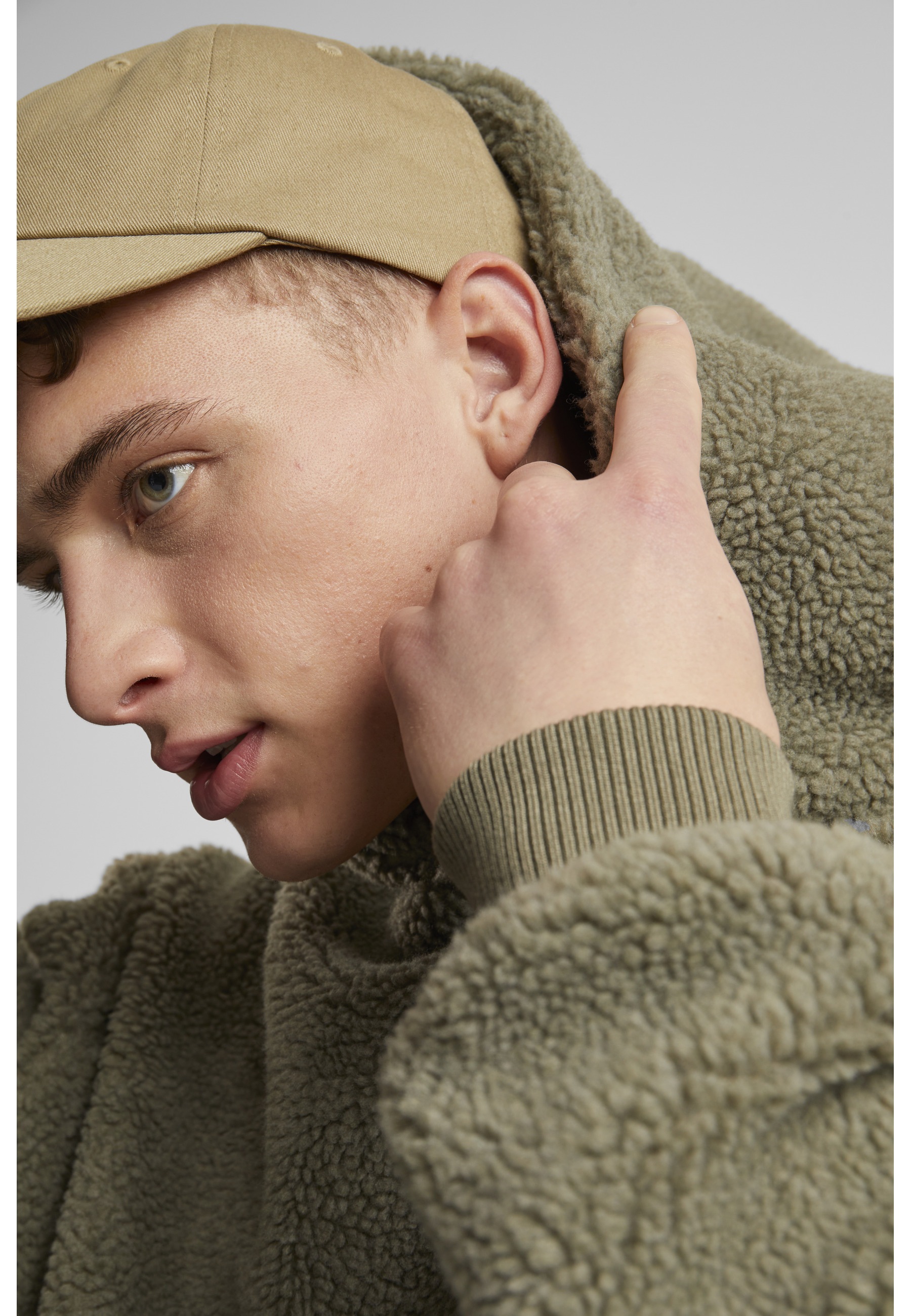 URBAN CLASSICS Kapuzenpullover »Urban Classics Oversized Teddy Hoody« 1 Stk.