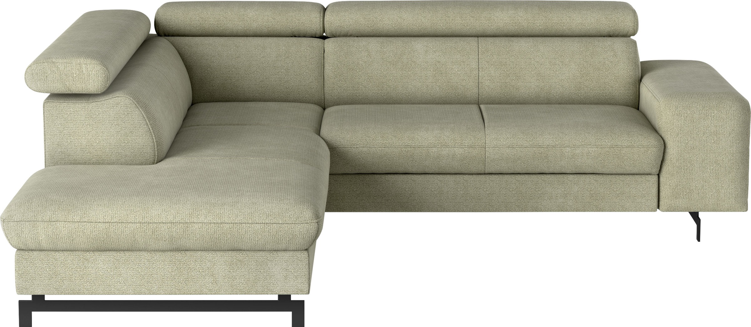 COTTA Ecksofa "Emma L-Form", mit Kopfteilverstellung, wahlweise mit Bettfun günstig online kaufen