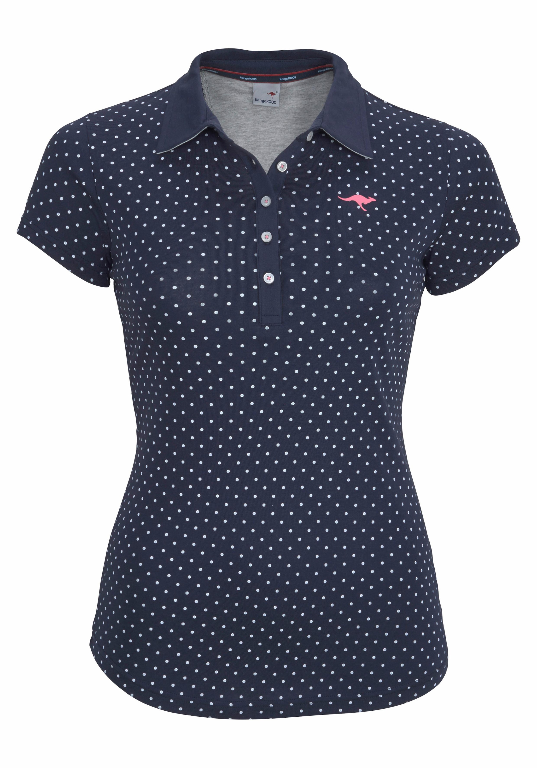 KangaROOS Poloshirt, im kaufen im Online-Shop tollen Pünktchen-Muster