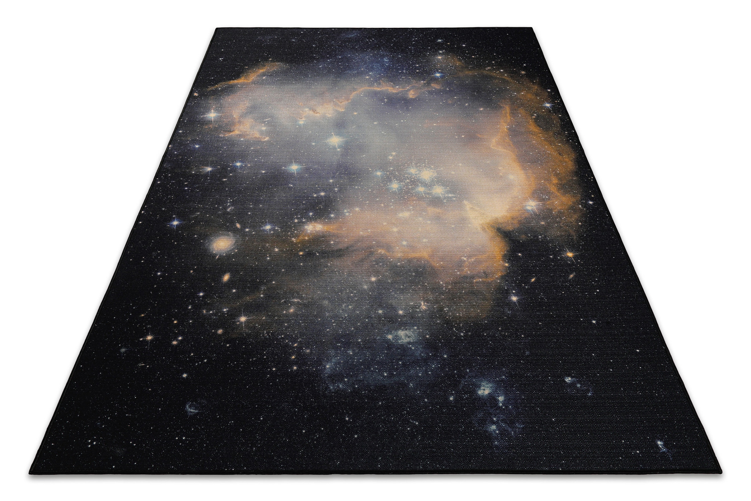 Wecon home Teppich »Galactic Glow«, rechteckig, 5 mm Höhe, Gamer Teppich, g günstig online kaufen