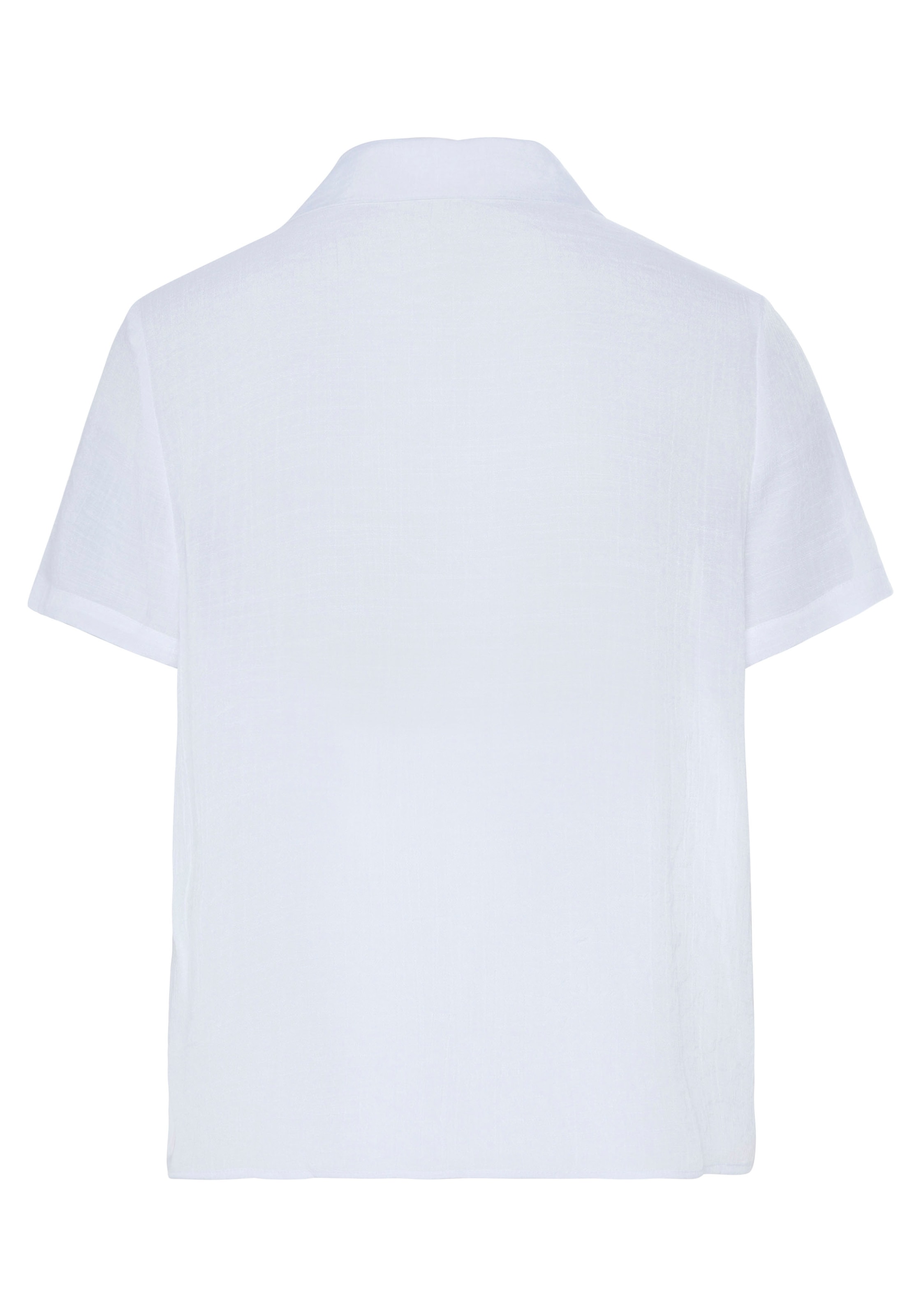 Vivance Kurzarmbluse, kaufen mit und Strandmode Hemdkragen online Knopfleiste, Hemdbluse