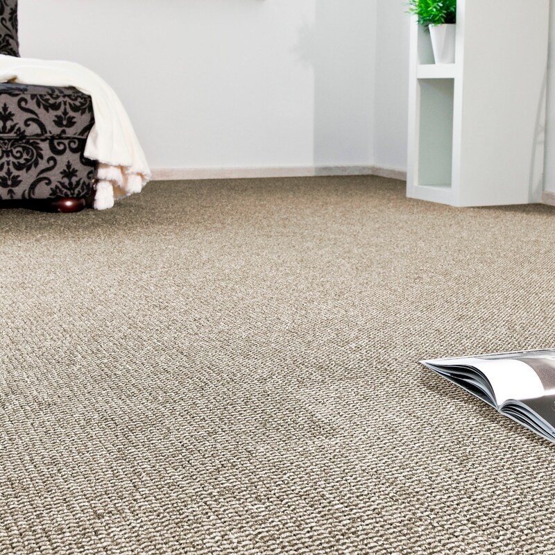 ANDIAMO Teppichboden »Patras, Strukturschlinge, Made in Netherlands« rechteckig 8, 5 mm Höhe meliert, Breite 400 cm oder 500 cm, strapazierfähig &...