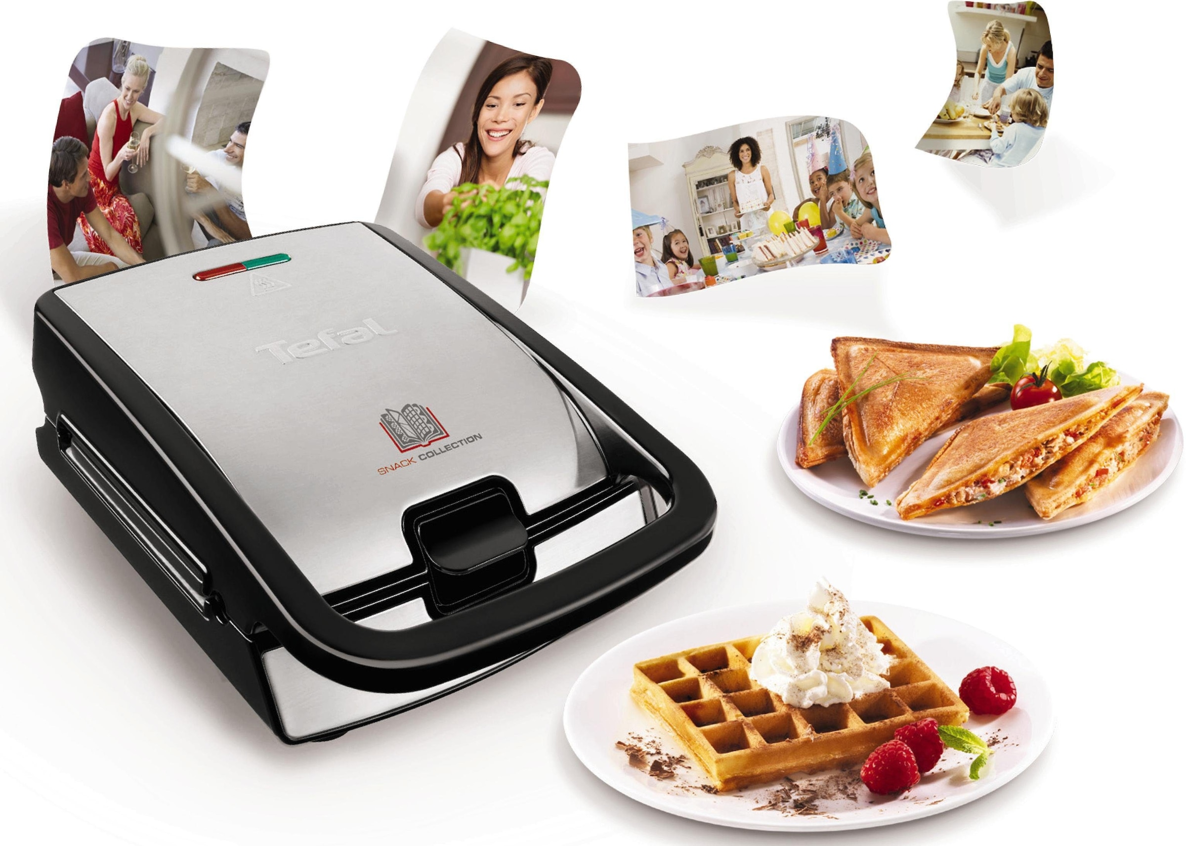 Tefal Snack Time 2in1 + Donout Platten in Niedersachsen