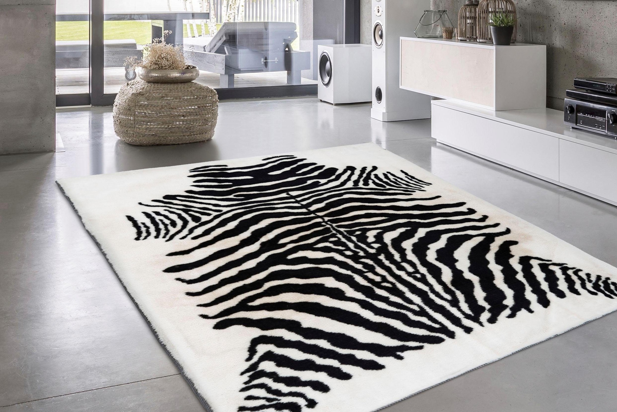 my home Hochflor-Teppich »Elias«, rechteckig, 30 mm Höhe, Fell-Optik, Wohnzimmer