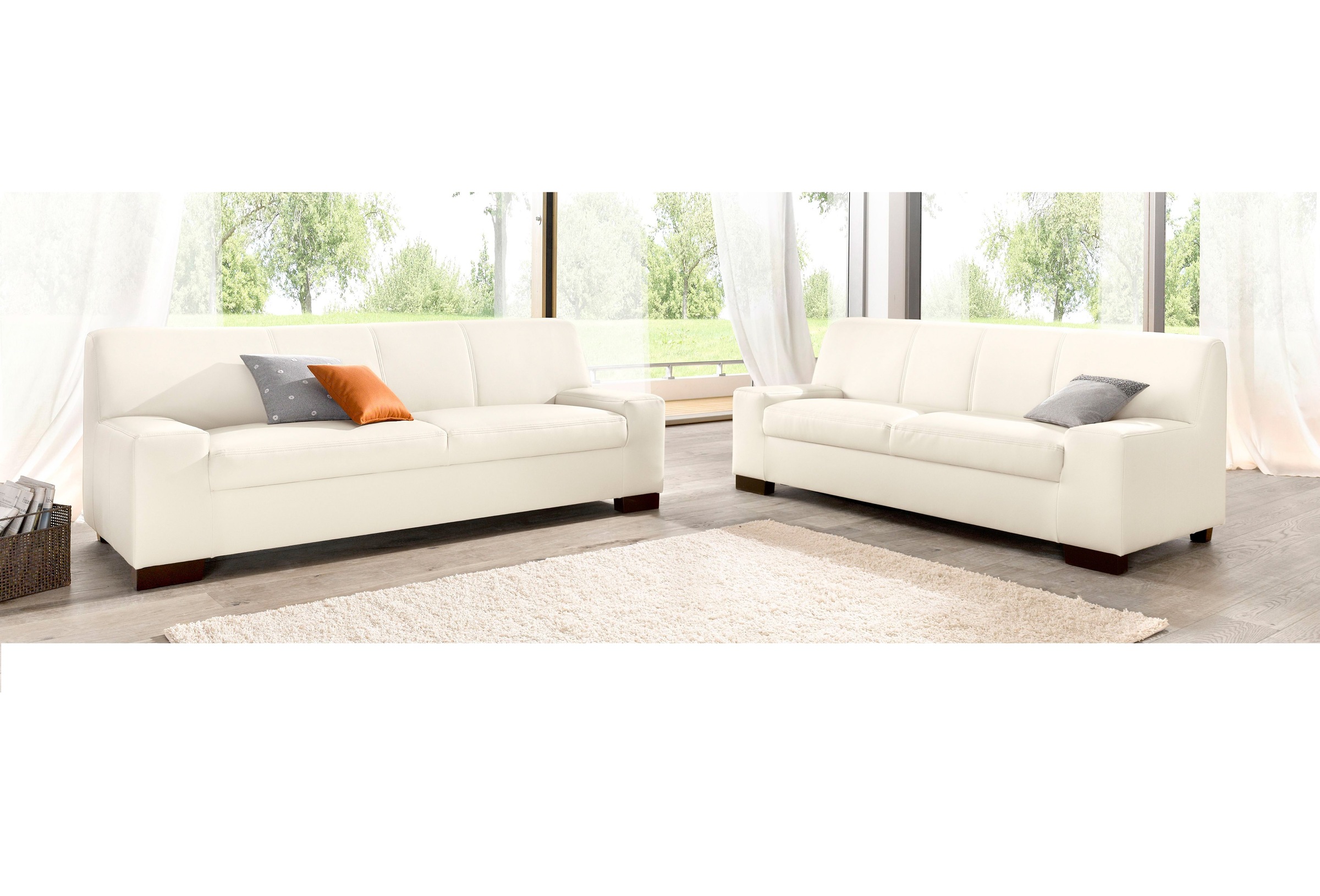 DOMO collection Polstergarnitur »Norma«, (Set, 2 tlg.), bestehend aus je ei günstig online kaufen
