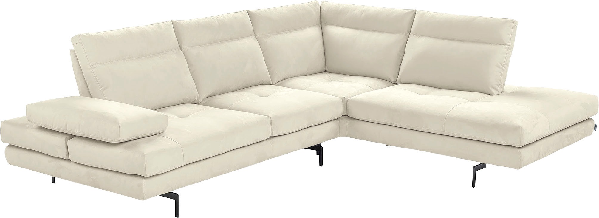CALIA ITALIA Ecksofa »Toby Wing, L-Form, Designsofa mit sensationellem Sitz günstig online kaufen