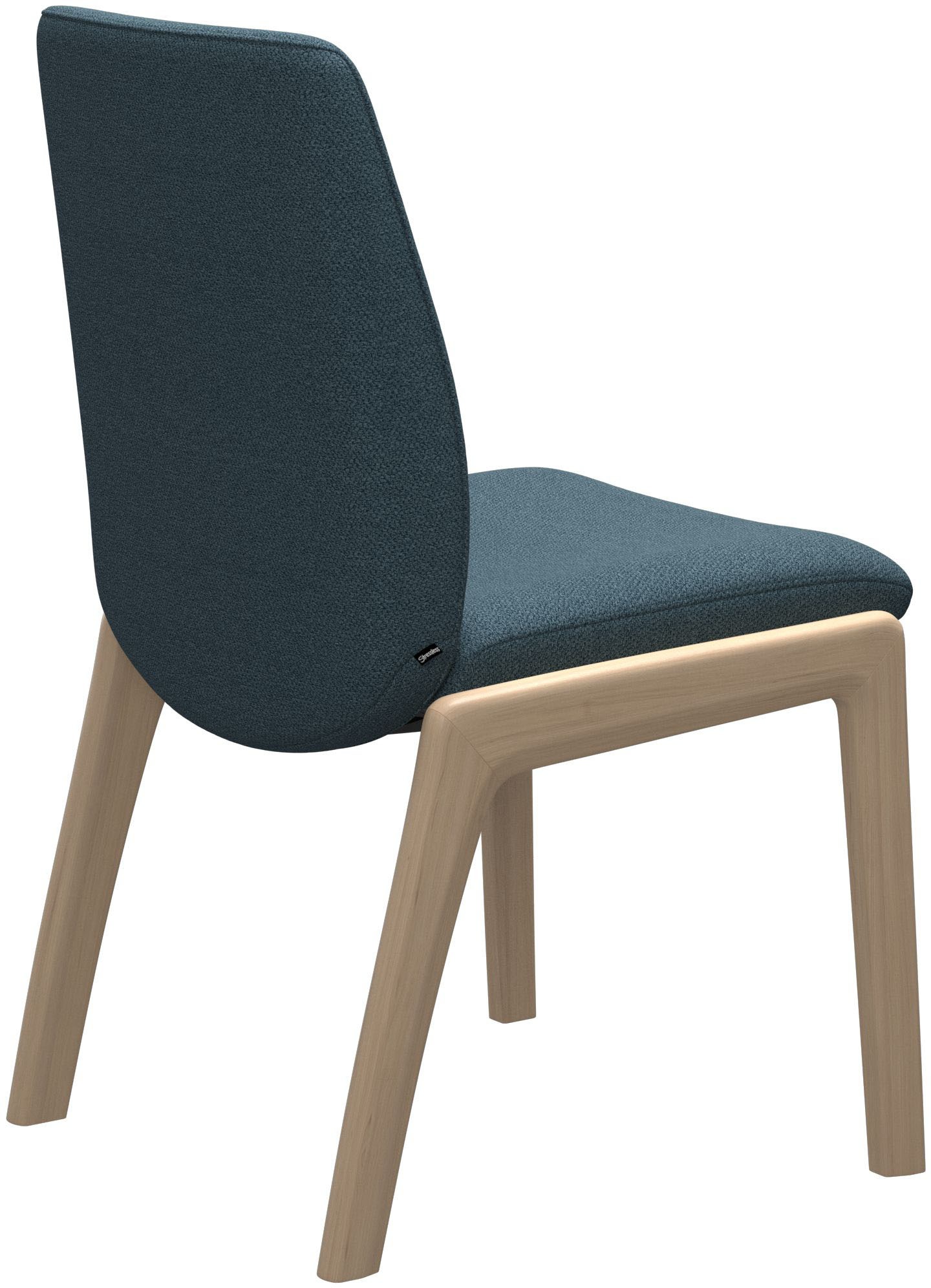 Stressless® Polsterstuhl »Laurel«, ROHLEDER Stoff Q2 FARON, Low Back, Größe L, mit abgerundeten Beinen in Eiche natur