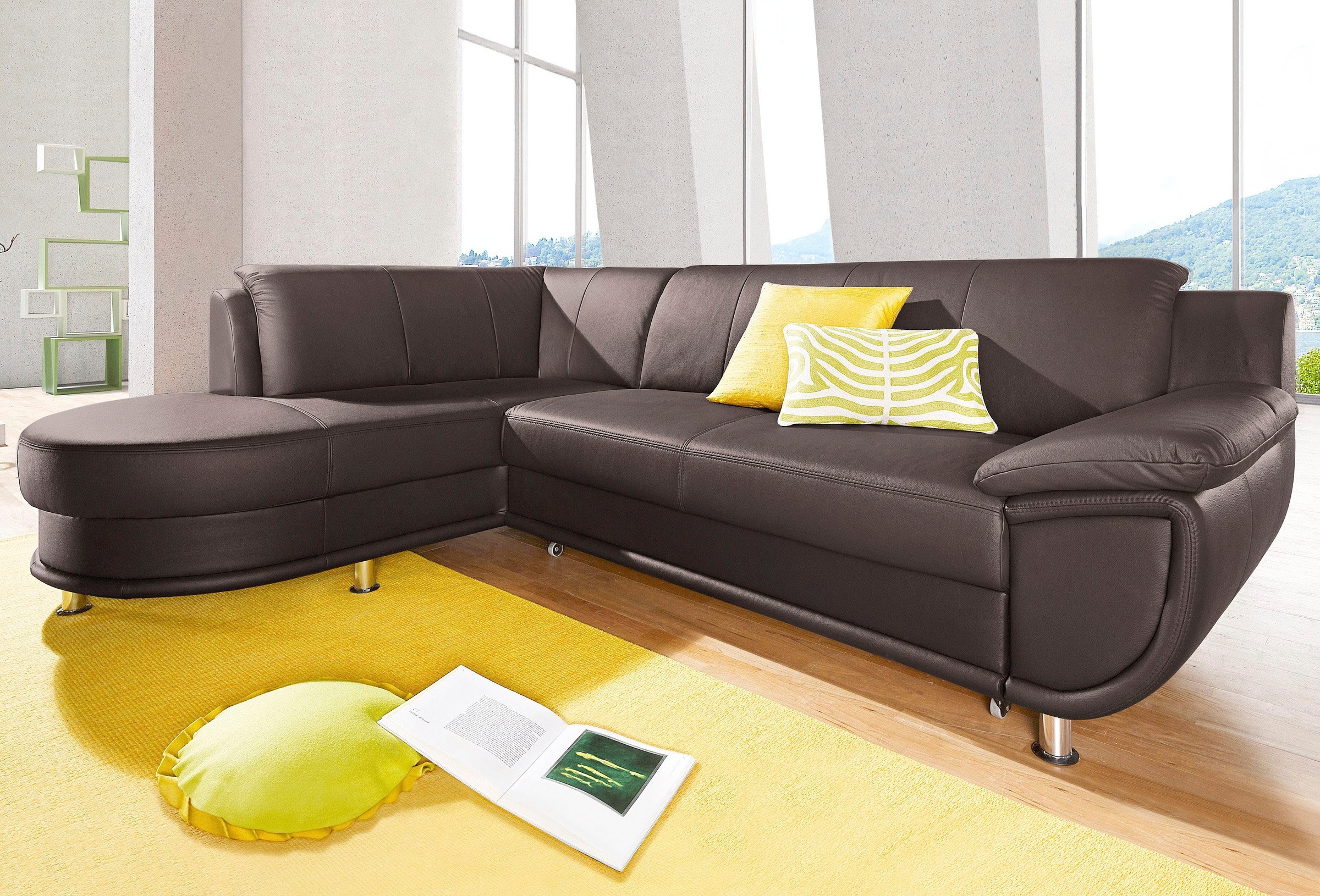 TRENDMANUFAKTUR Ecksofa »Rondo, zeitlos und elegant, OTTOs Choice, bequem, günstig online kaufen