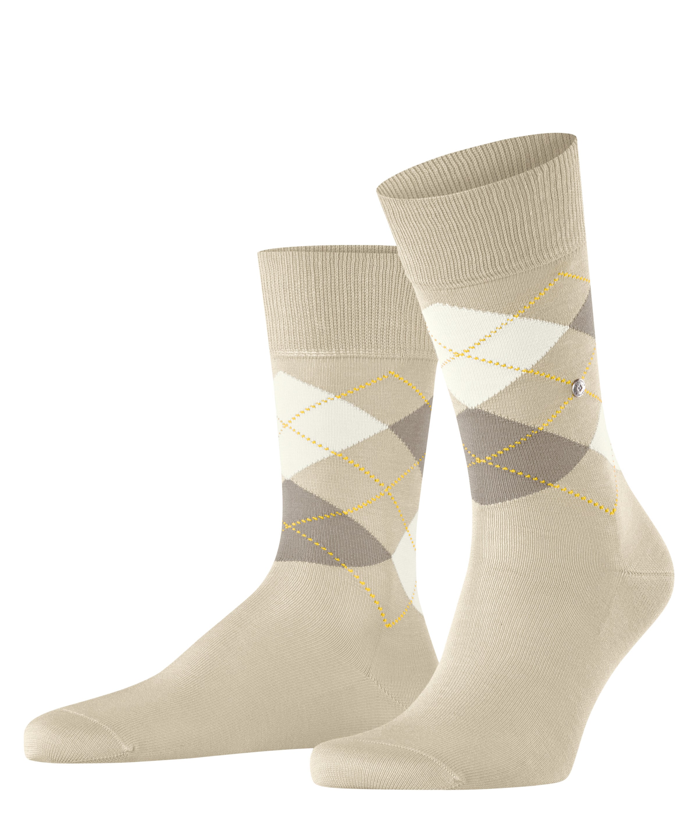 Burlington Socken »Manchester« verstärkt, hochwertig, dünn, kariert