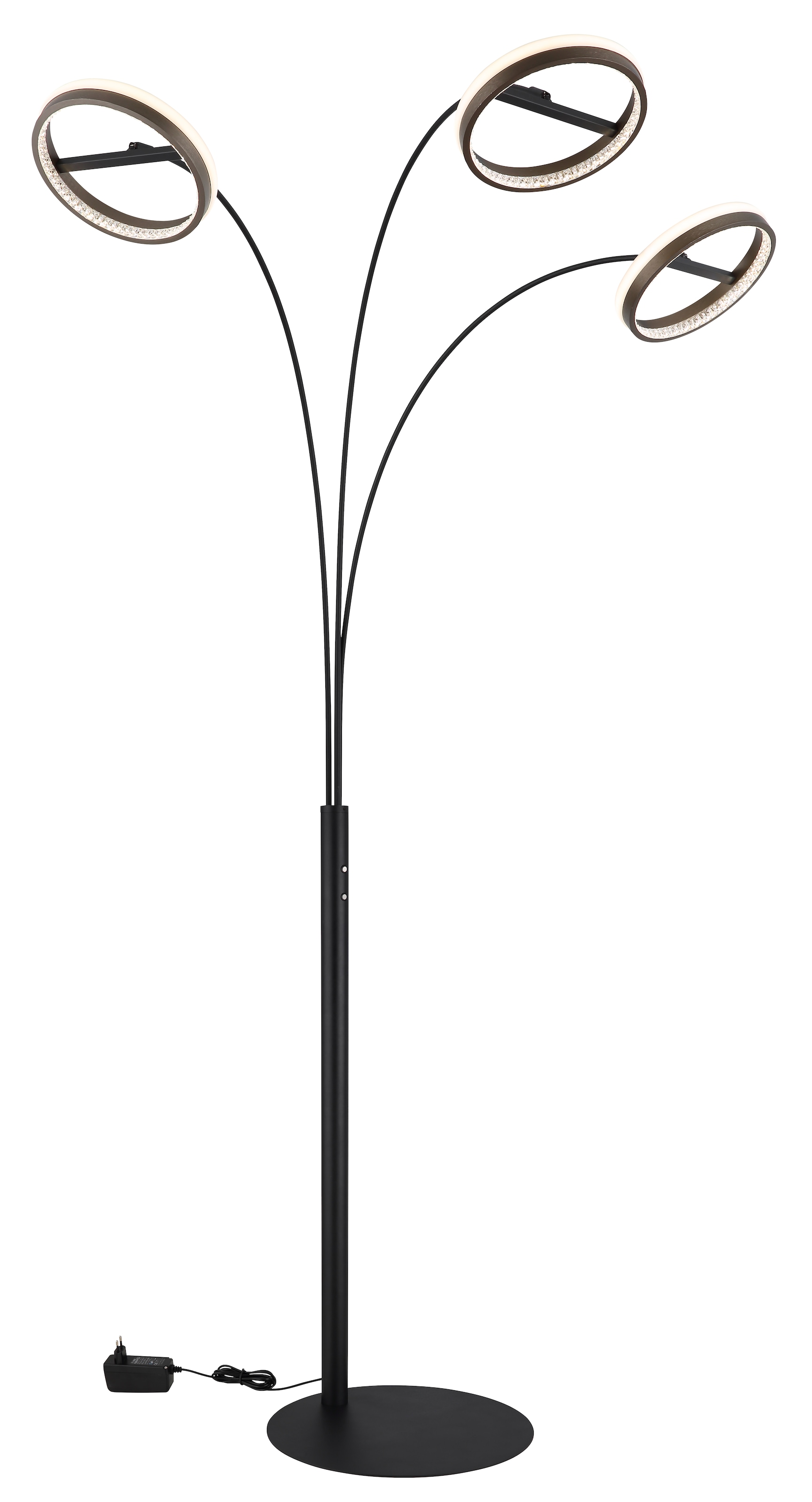 GLOBO LIGHTING Stehlampe »DELLA« LED-Modul 1 Stk. warmweiß - kaltweiß