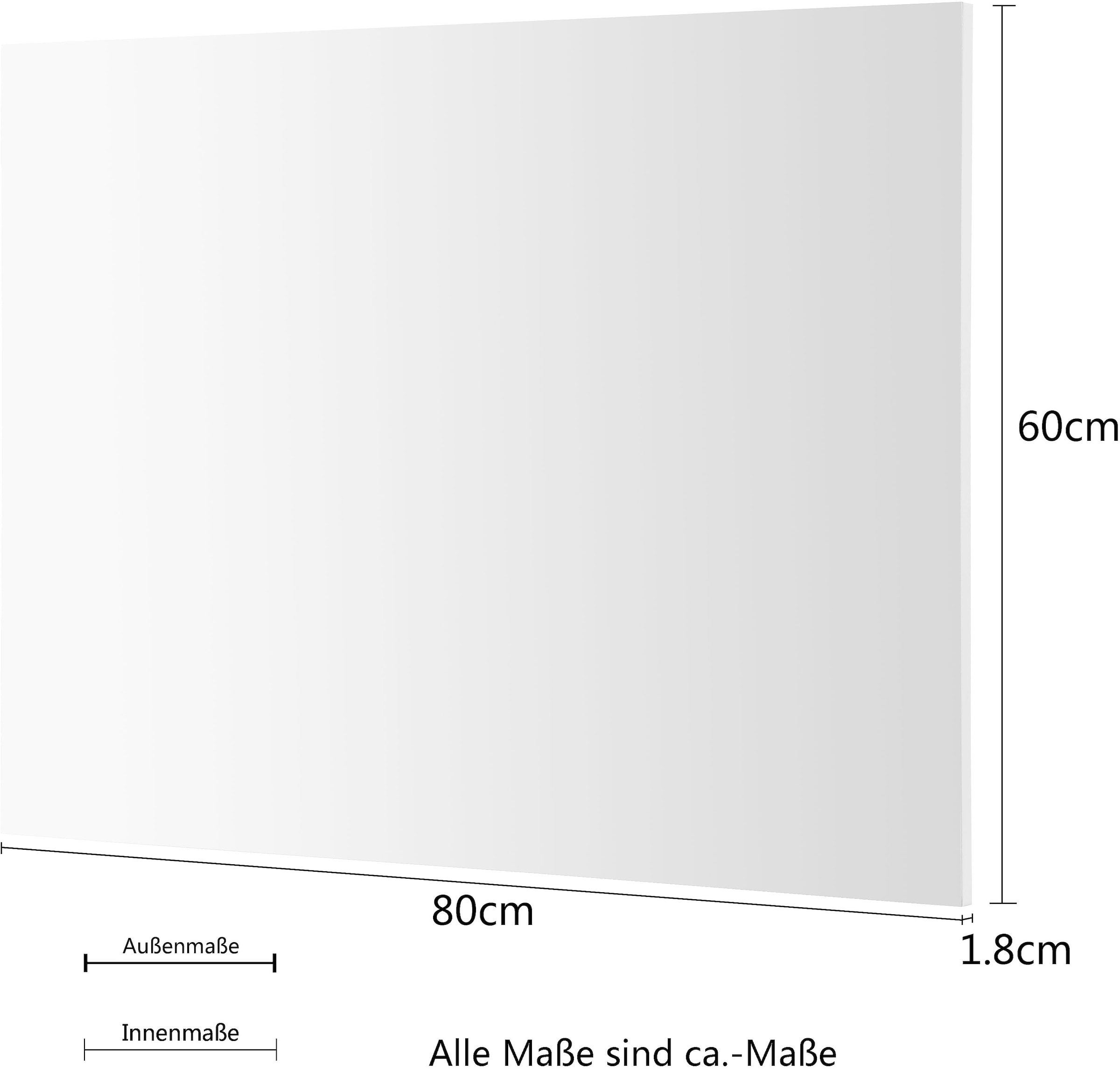 welltime Badspiegel »Florenz«, in drei Breiten (60cm,80cm,100cm)