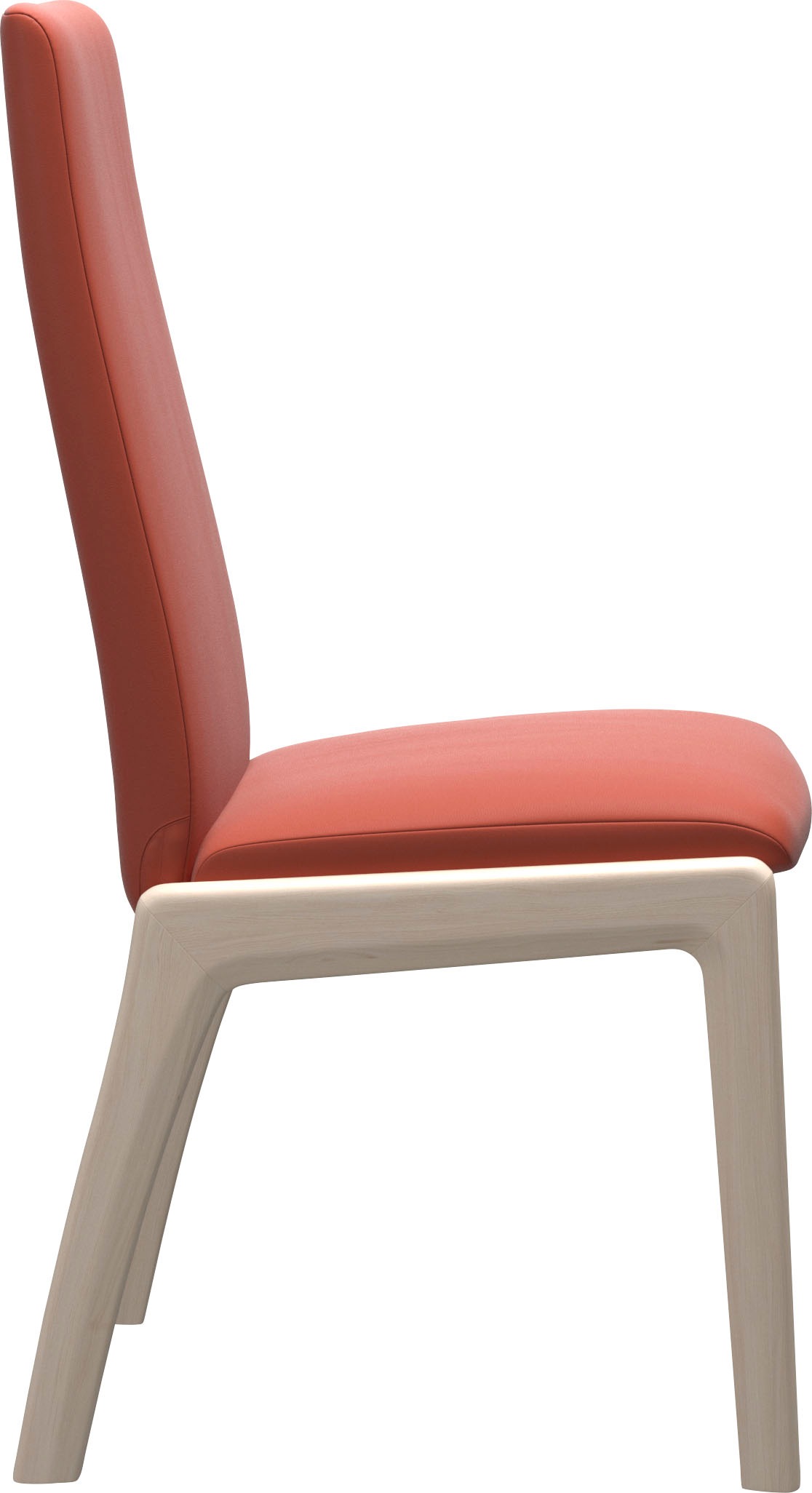 Stressless® Polsterstuhl »Laurel«, Leder BATICK, High Back, Größe M, mit abgerundeten Beinen in Eiche gekalkt