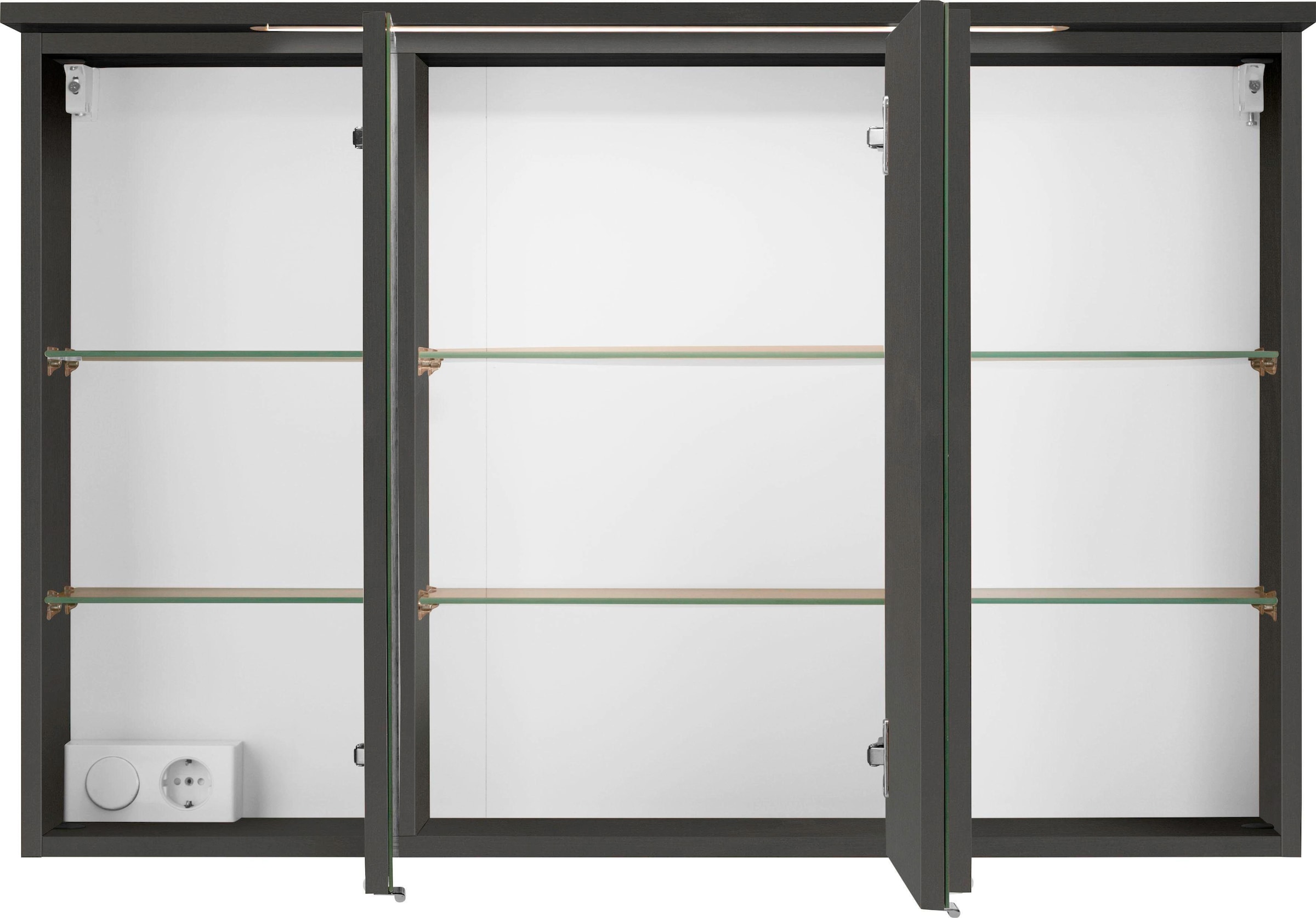 welltime Spiegelschrank »Lucca« mit LED Beleuchtung