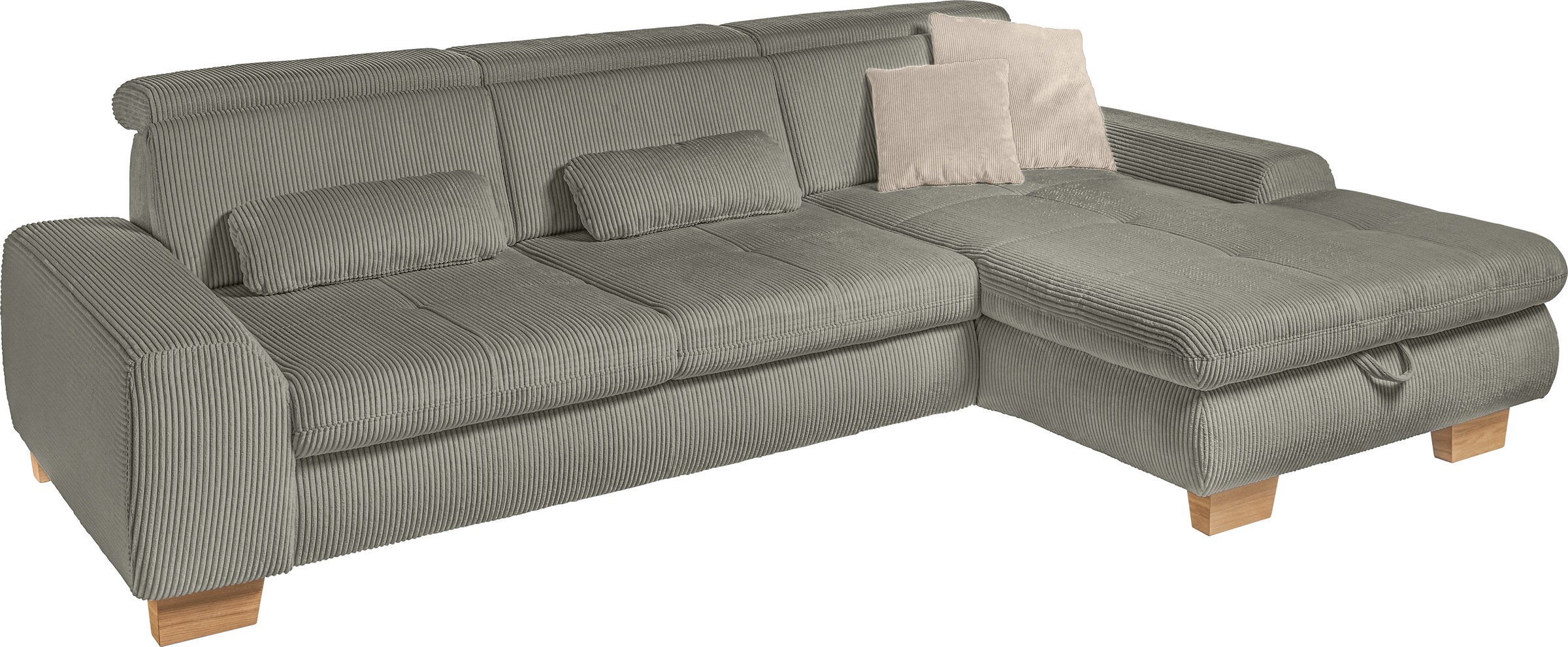 set one by Musterring Ecksofa »SO 3400, Cord, Sitzhöhe 47cm oder 49cm, inkl günstig online kaufen